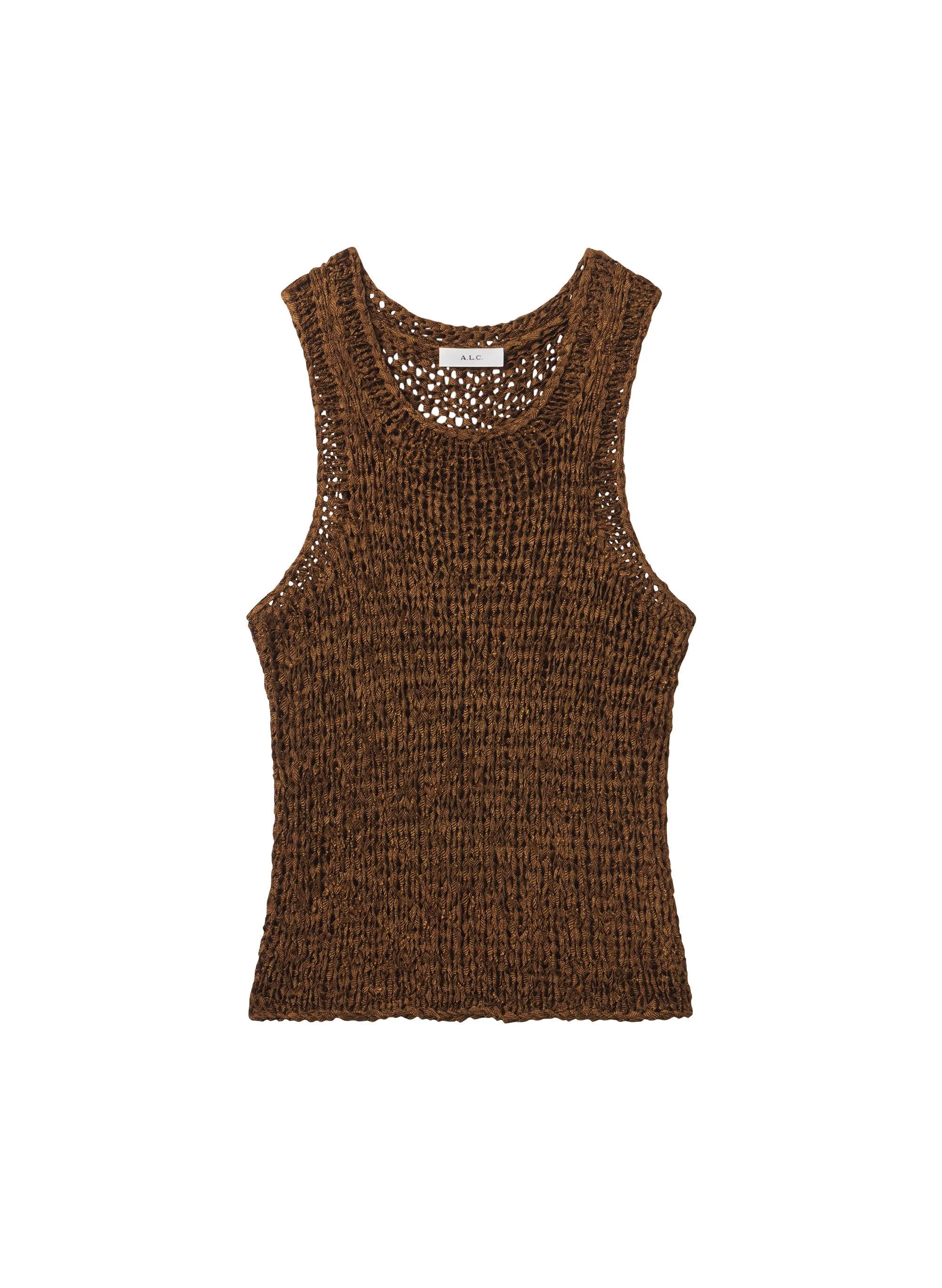 Nelly Open Knit Tank - 1