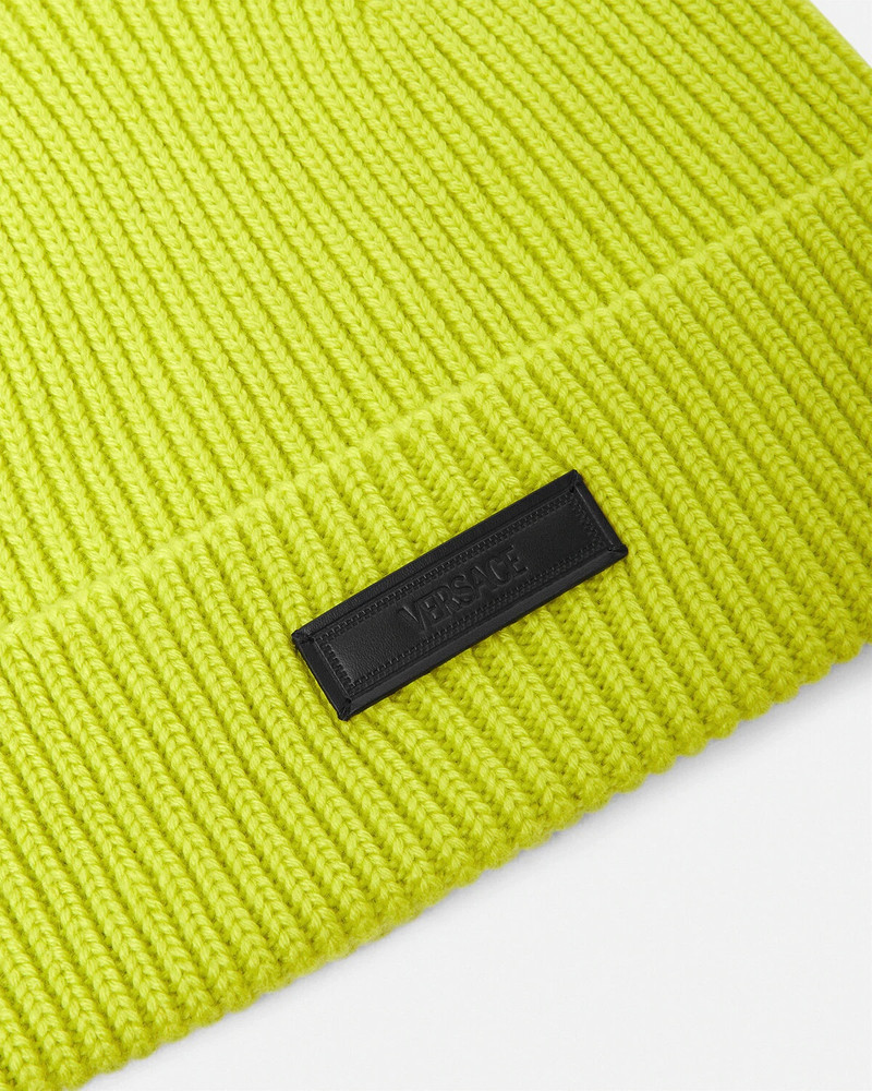 VERSACE Logo Knit Beanie outlook