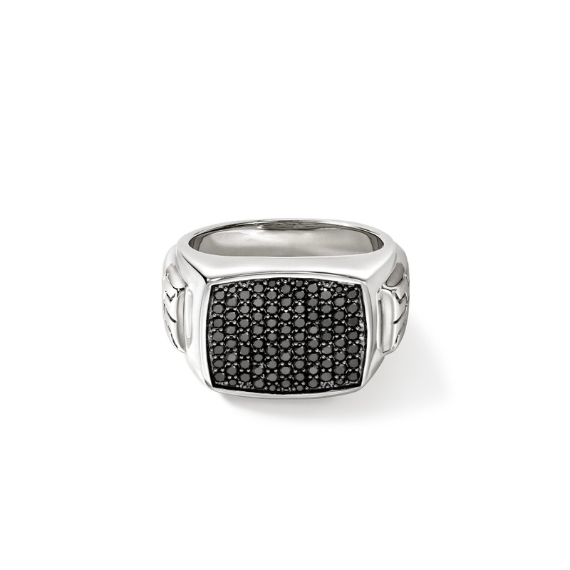 Signet Ring, Sterling Silver, Gemstones 1