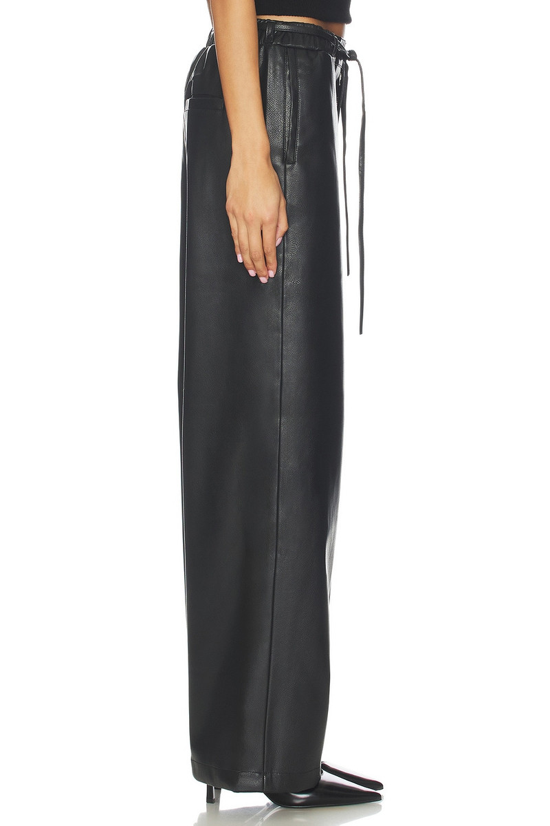 BLANKNYC Faux Leather Wide Leg Pant outlook