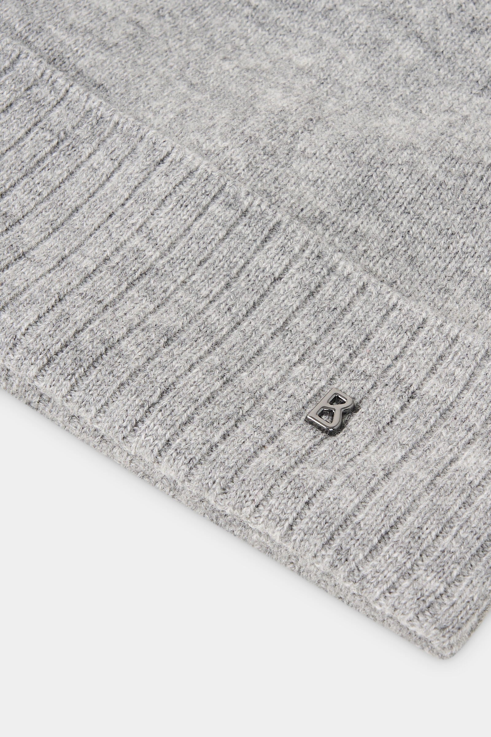 Lamiah Knitted hat in Light gray - 3