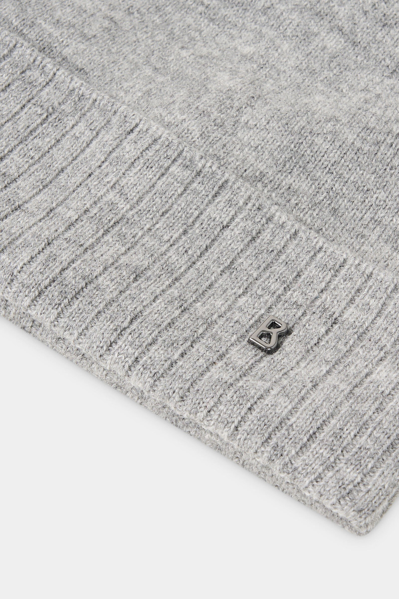 Lamiah Knitted hat in Light gray 3