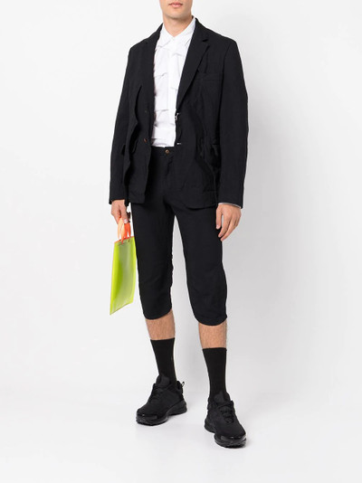 Comme des Garçons Homme Plus slim cut cropped trousers outlook