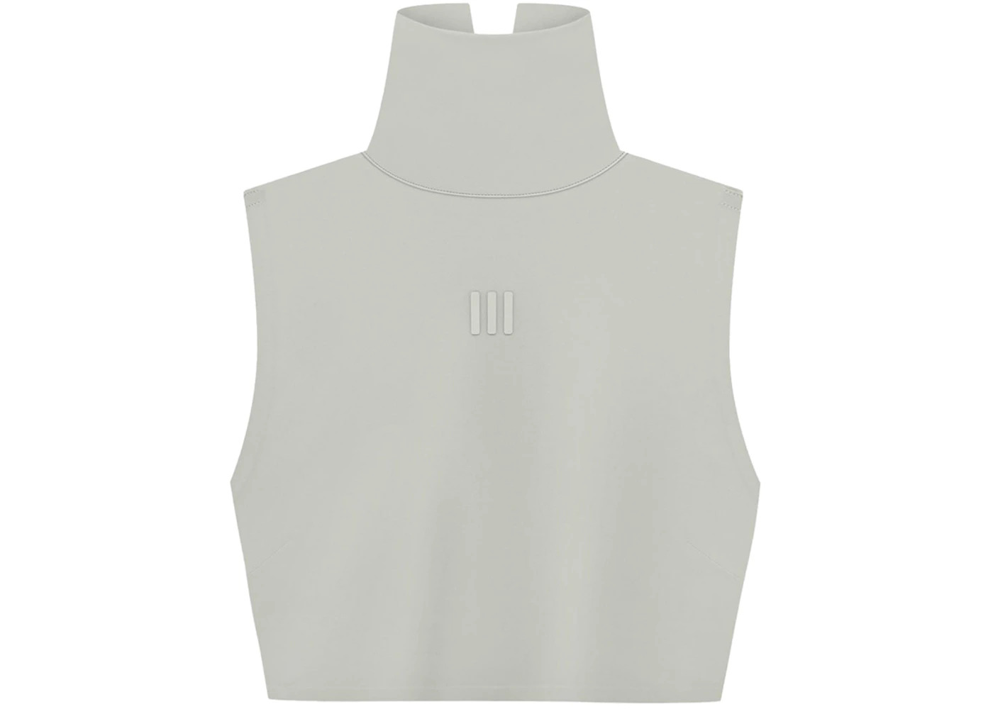 Fear of God Athletics Womens High Neck Crop Top Sesame - 1
