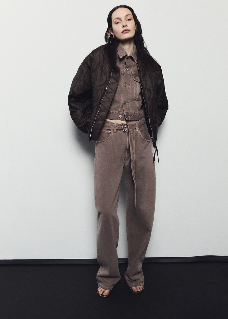 AGOLDE RADLEY JACKET IN CERAMIC outlook