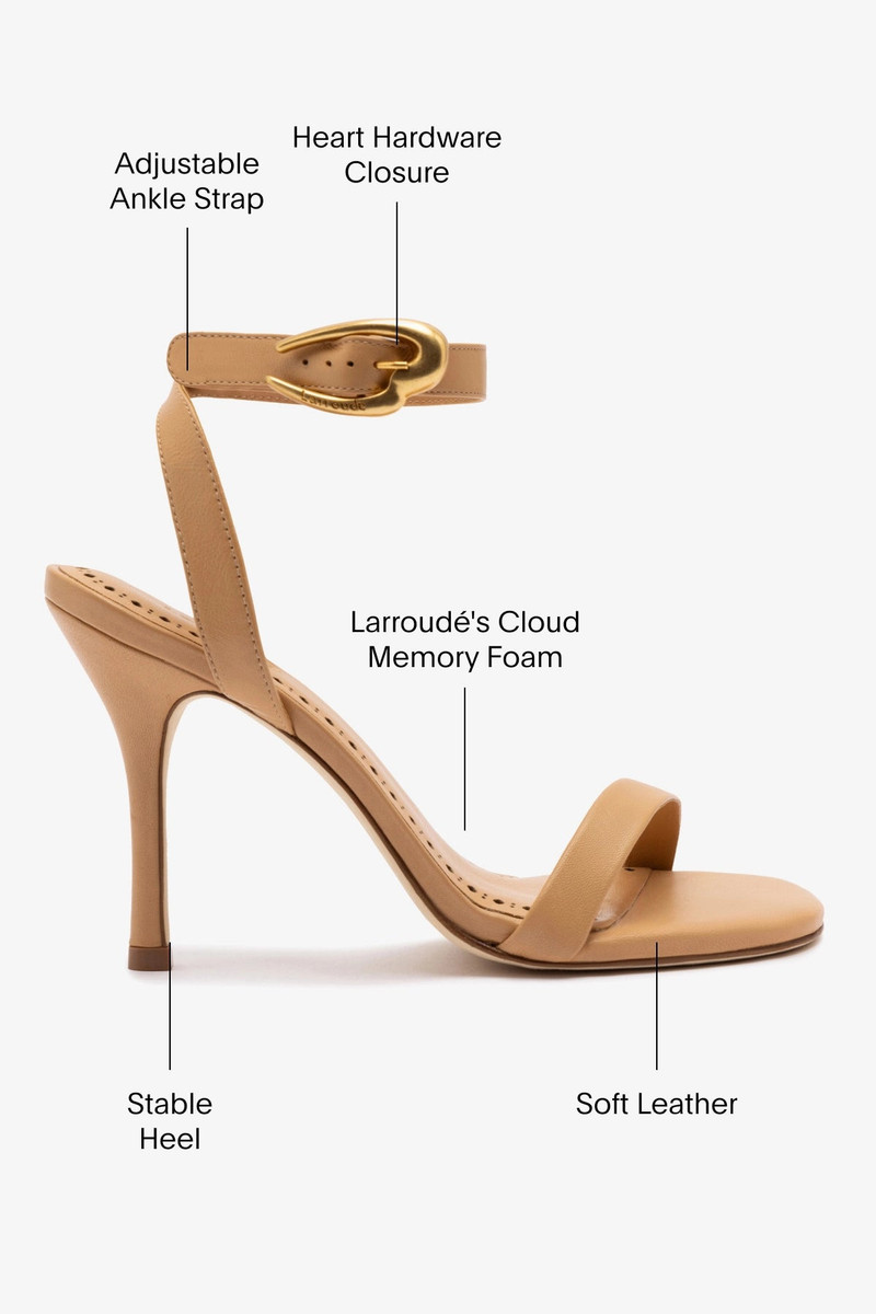 Verona Sandal In Tan Leather 5