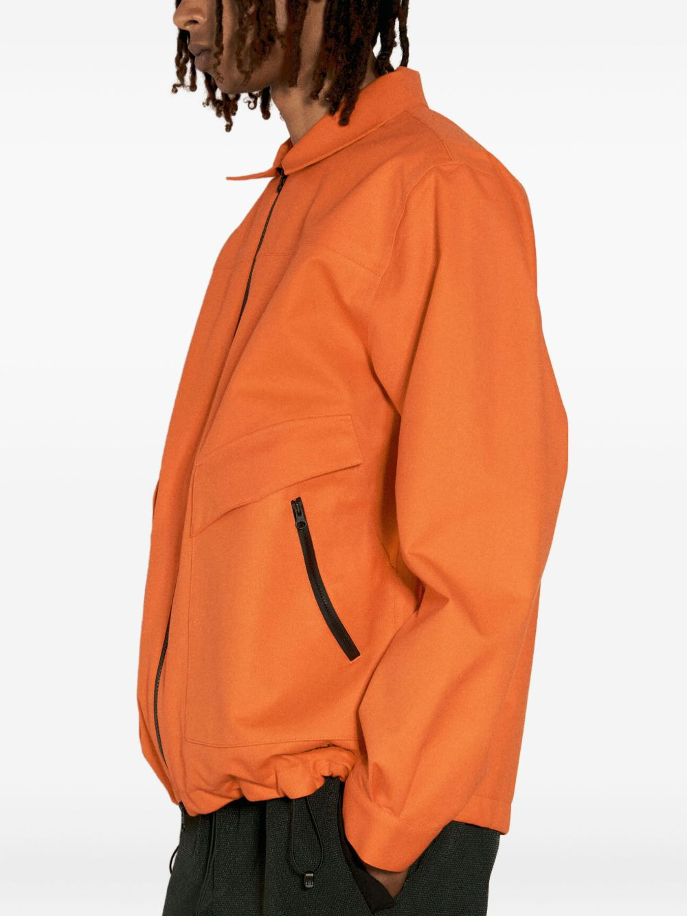 zip-fastening pocket jacket - 3