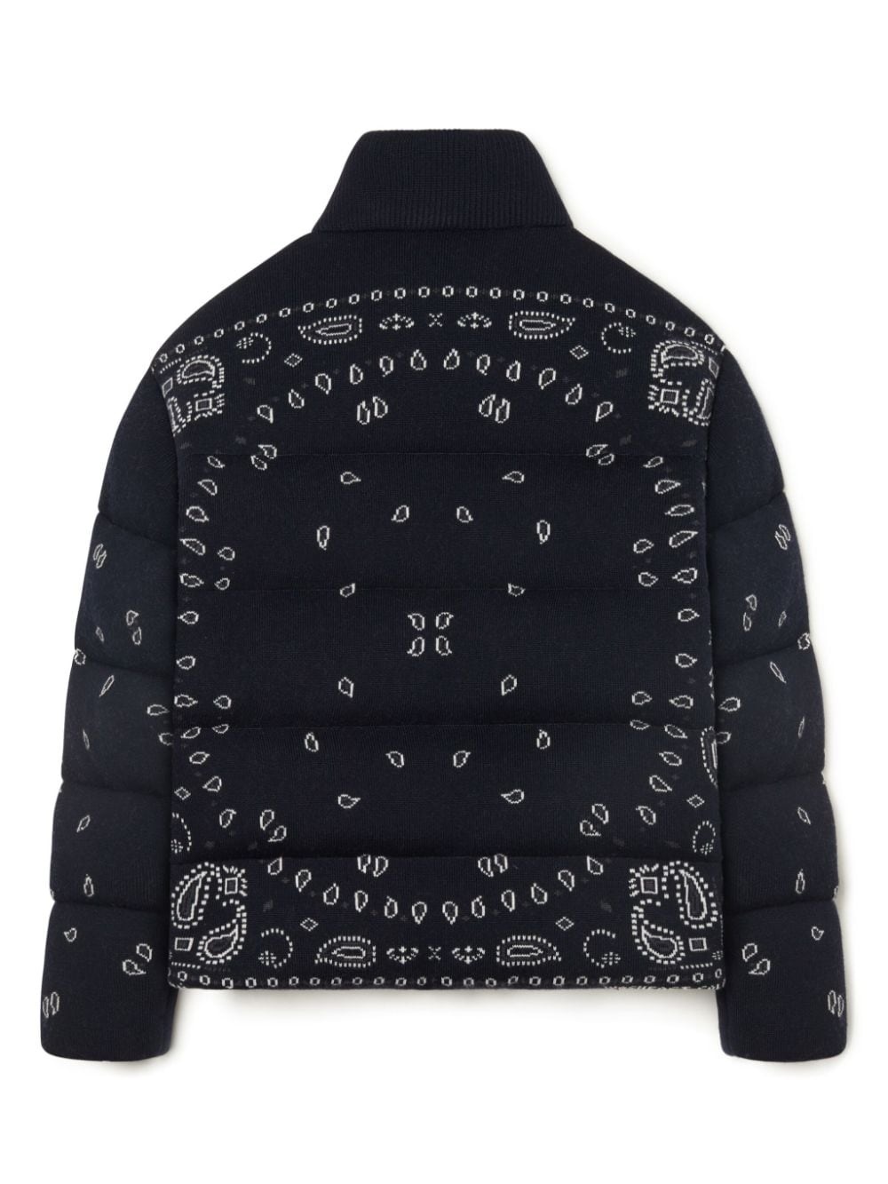 Bandana jacquard puffer jacket - 2