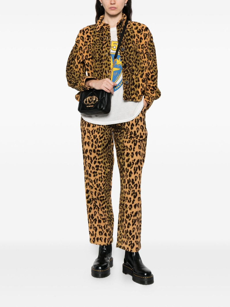 Moschino quilted logo-plaque cross-body bag outlook