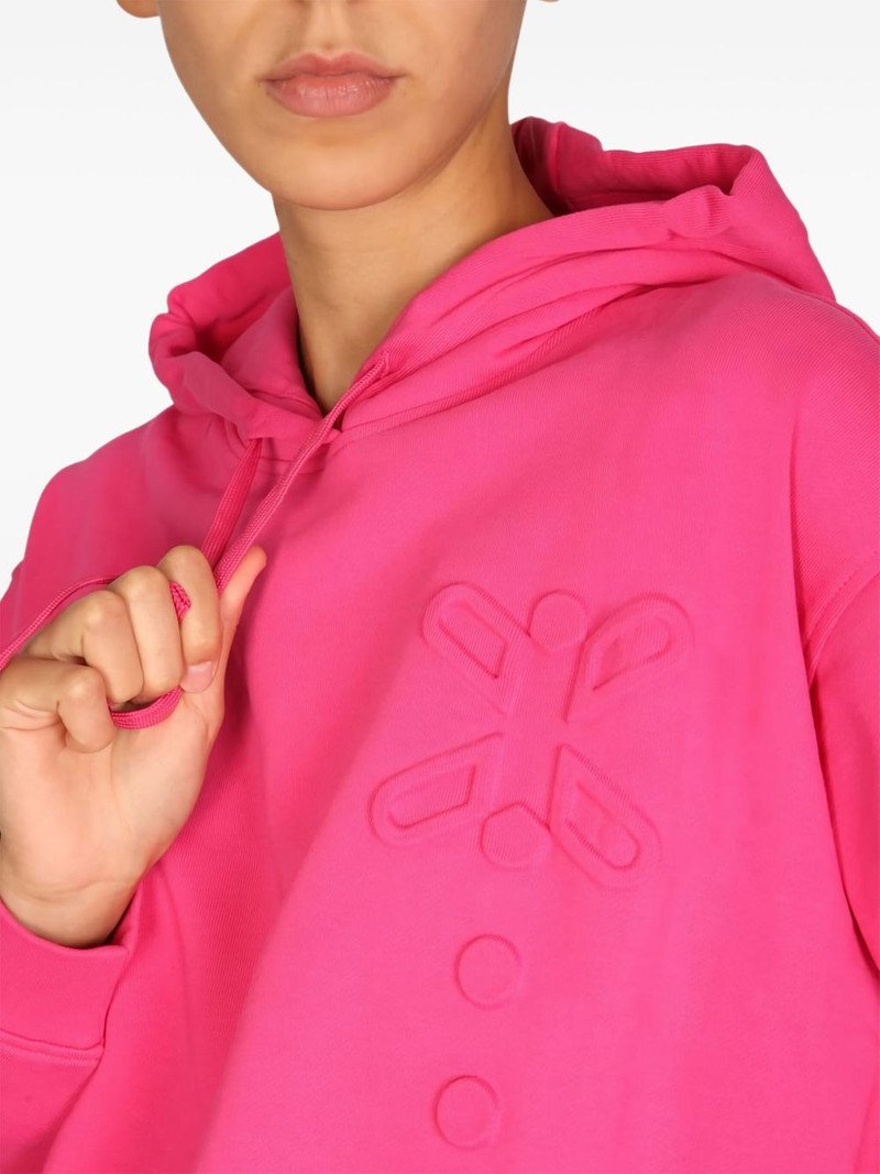embossed hooded sweatshirt 4