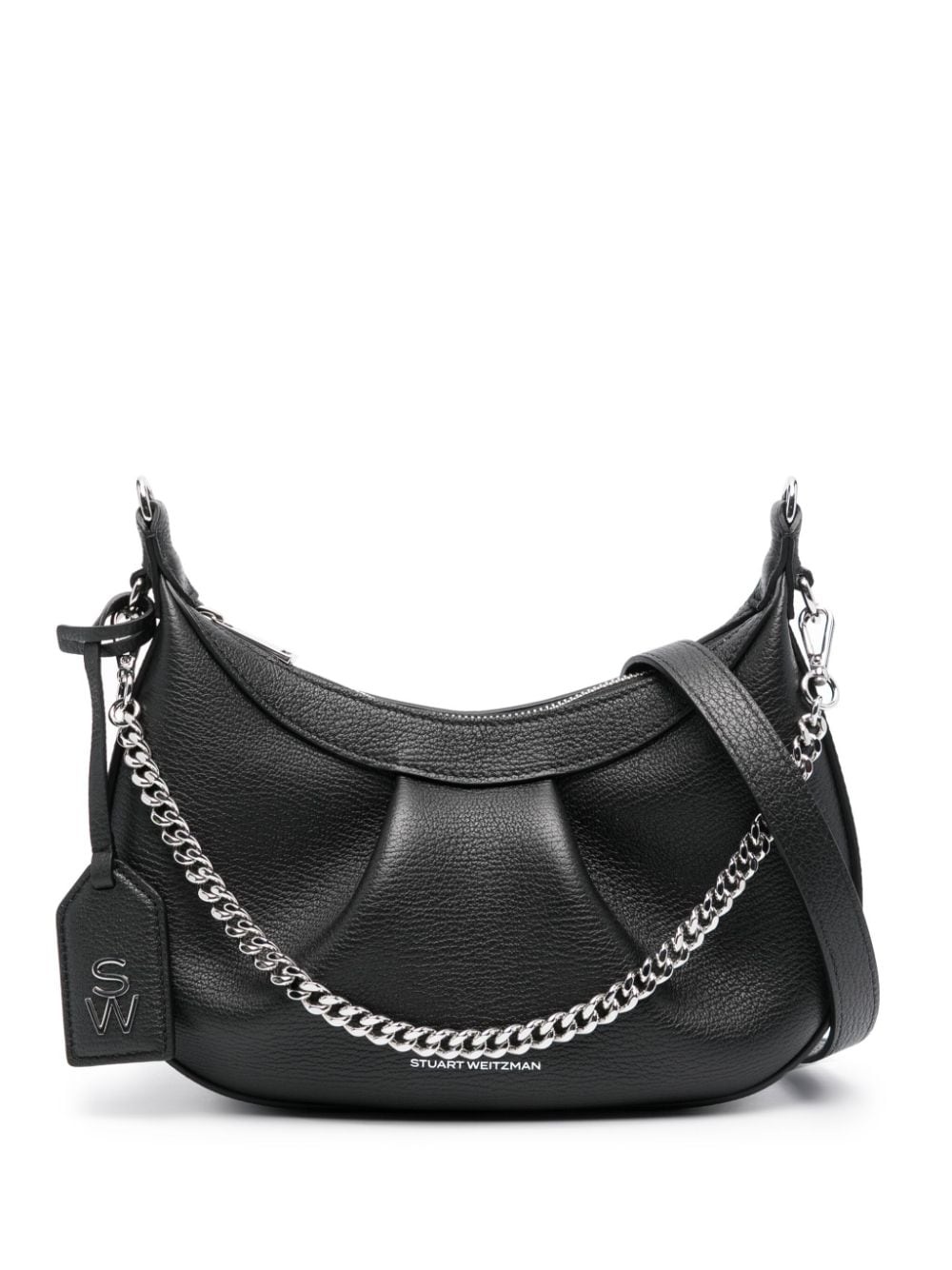 Stellar Crescent leather shoulder bag - 1