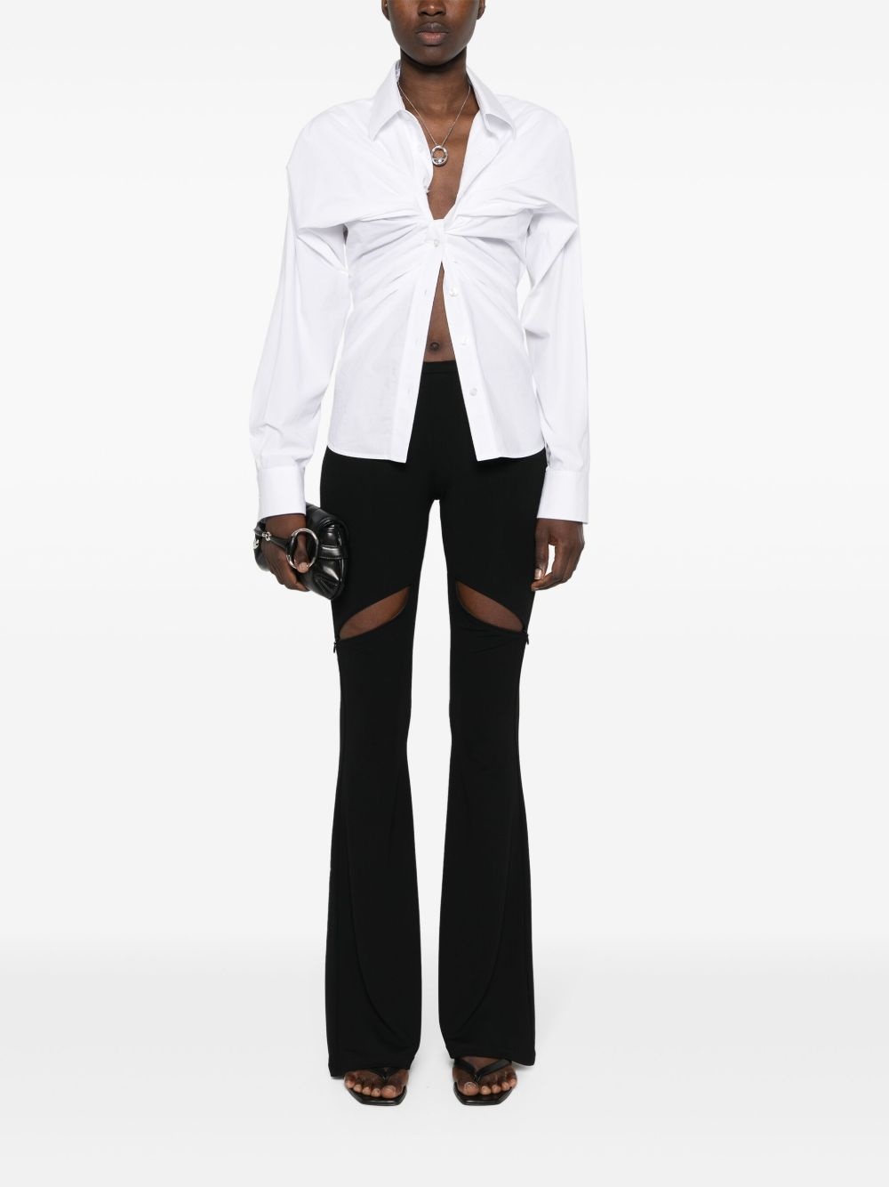 Ellipse bootcut trousers - 2