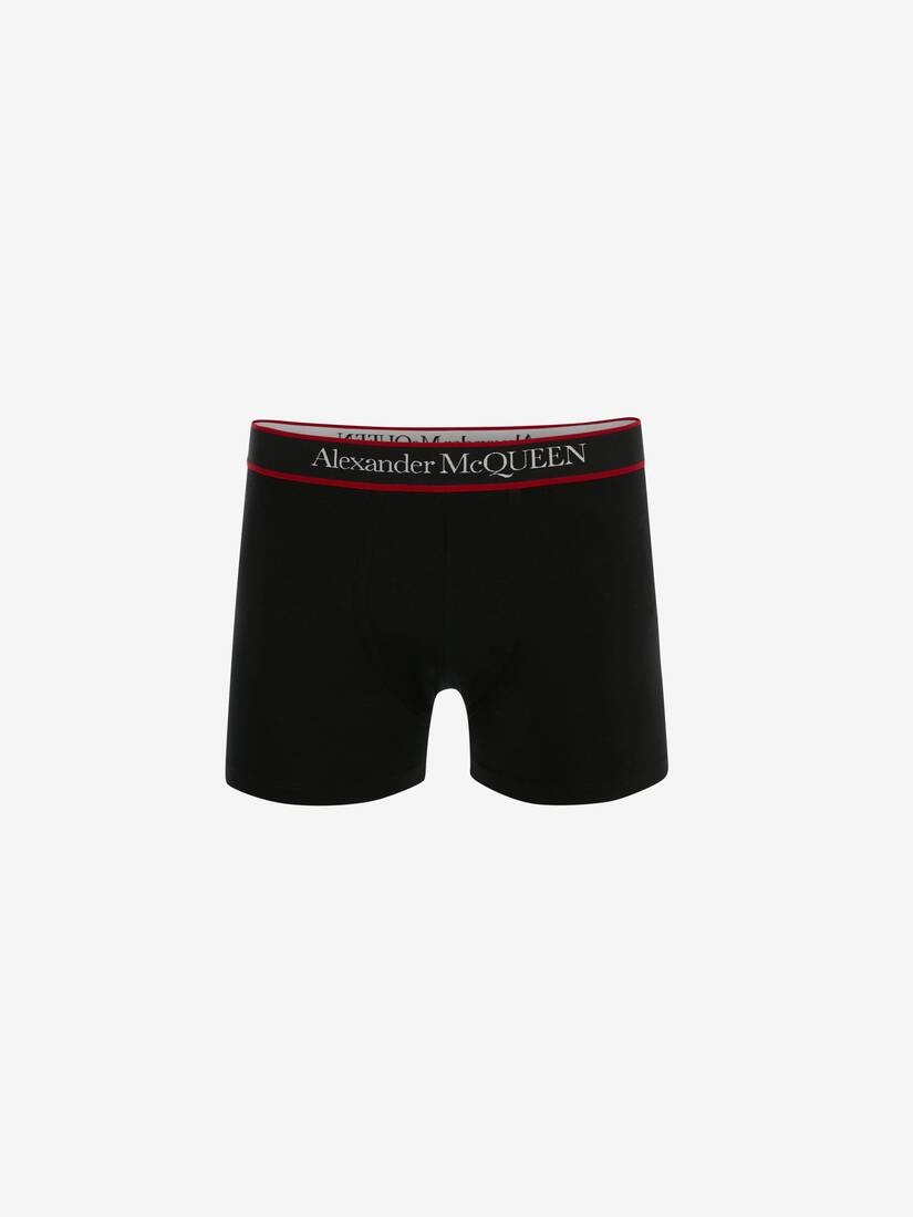 Selvedge Boxers in Black - 1