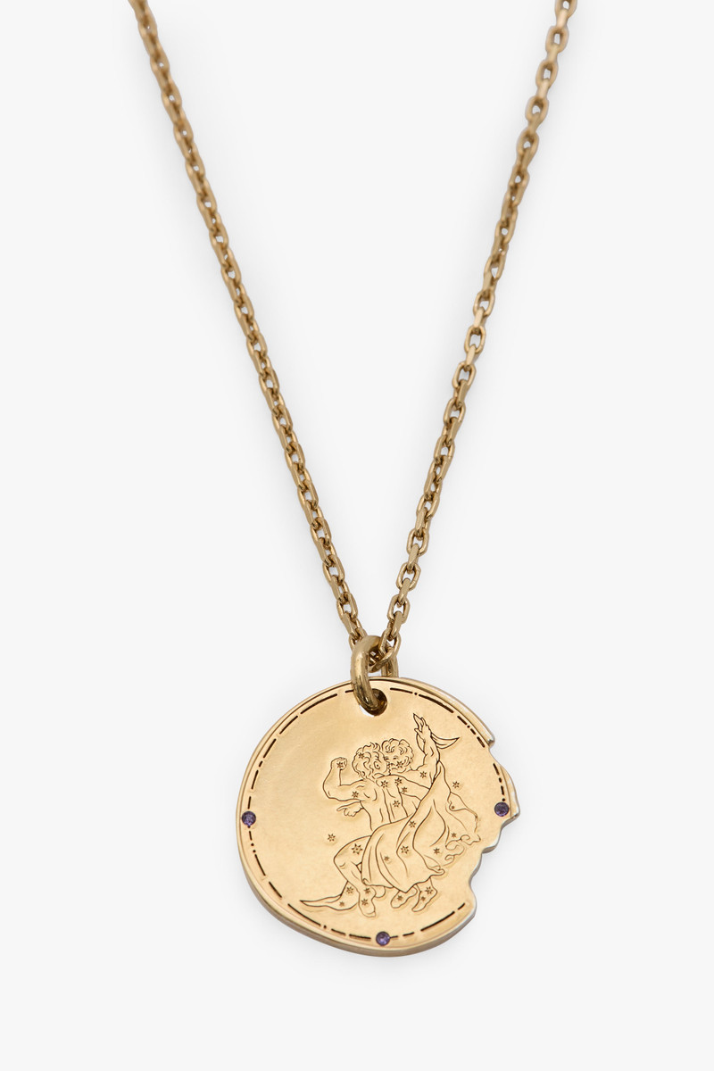 Gemini Zodiac Necklace 1
