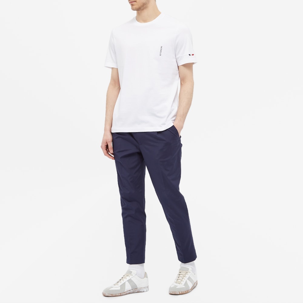 Moncler Tricolore Tab Sleeve Logo Tee - 6