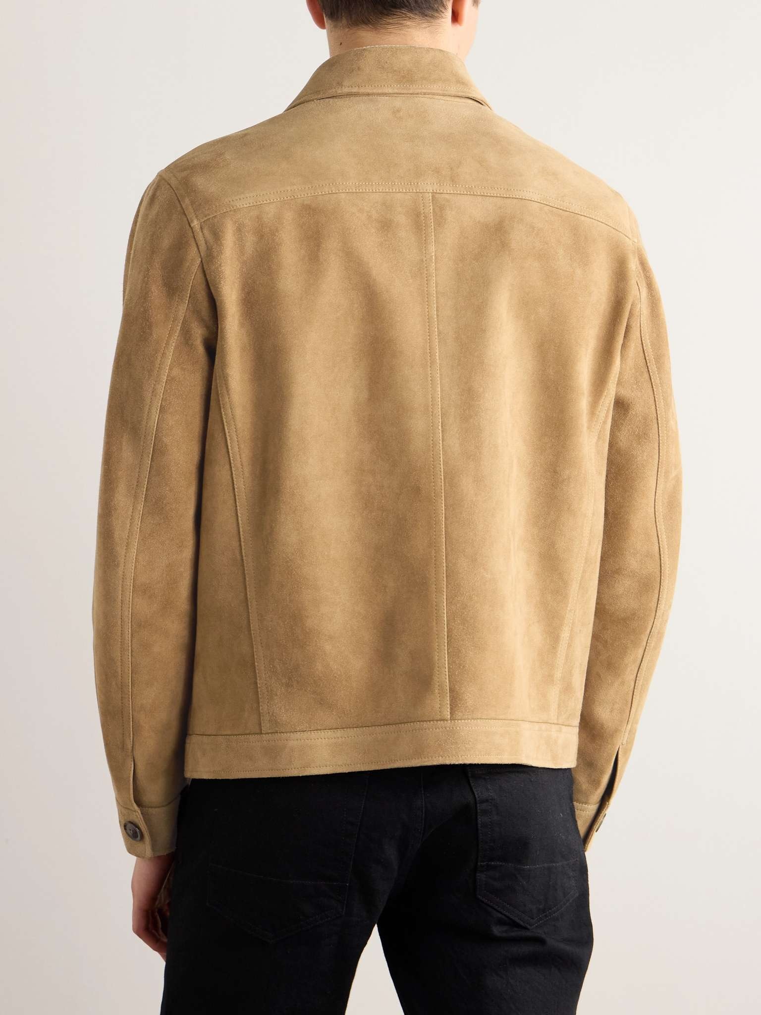 Heathered Suede Jacket - 4