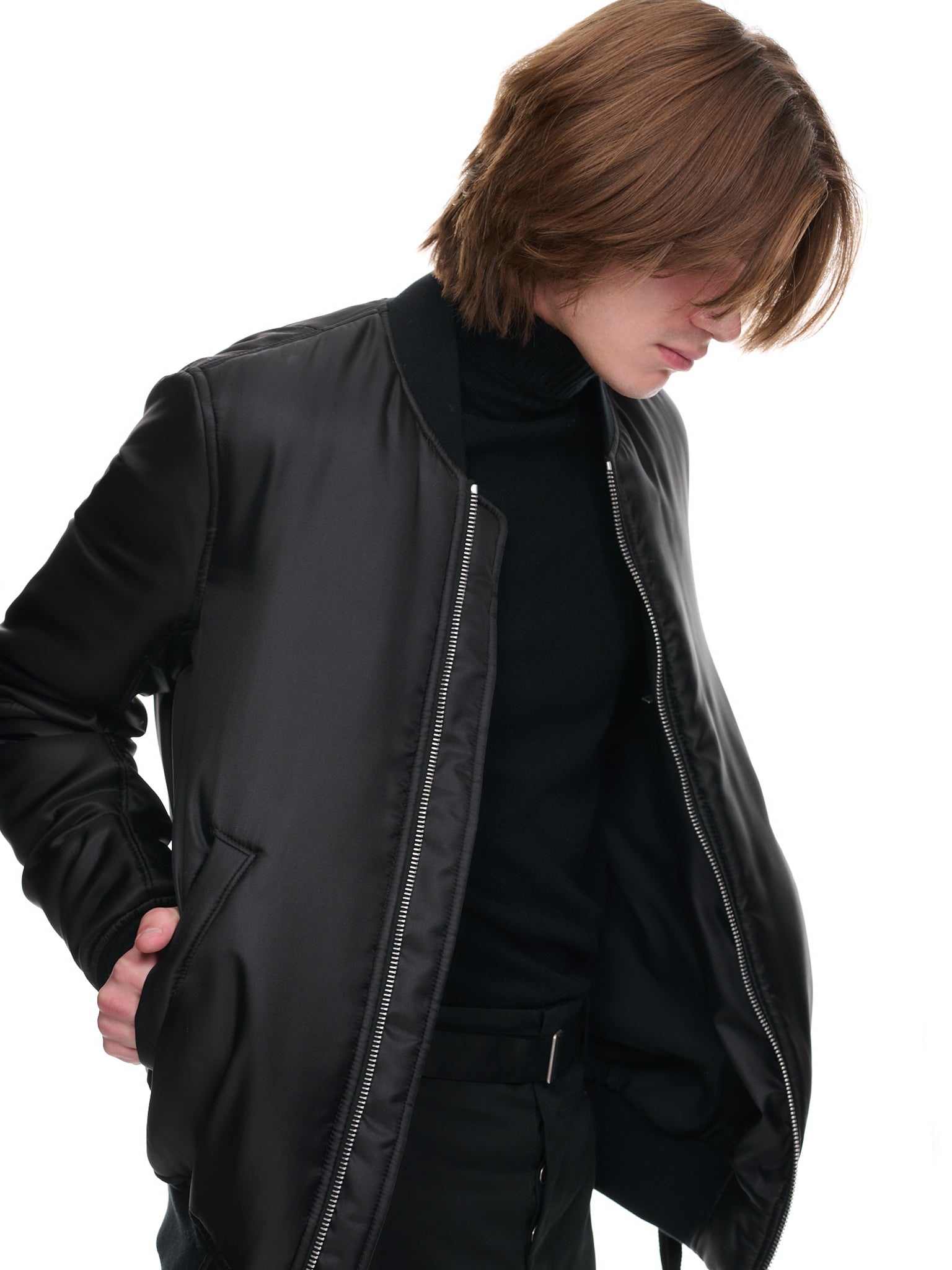 52 ANN DEMEULEMEESTER DRIES ボンバージャケット Dries Standard Bomber – Ann Demeulemeester