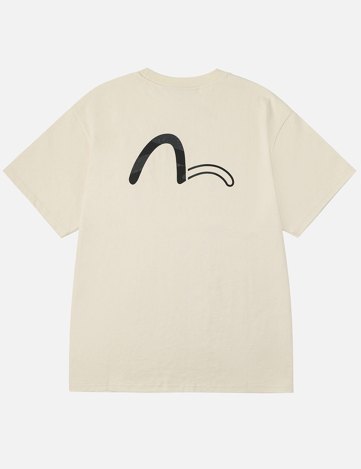 EVISUKURO and Contrasting Seagull Print Relax Fit T-shirt - 3