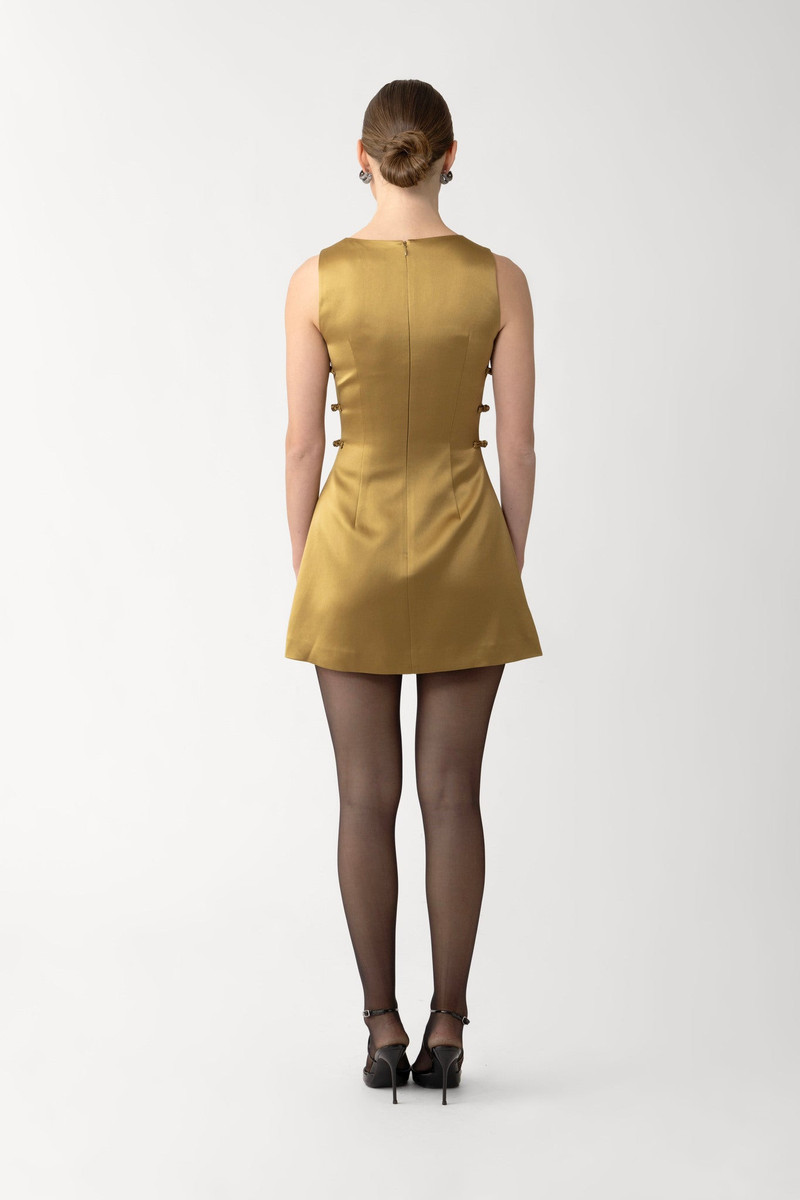 TEDDI SATIN MINI DRESS 4