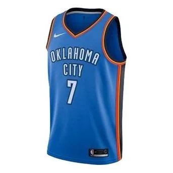Nike ICON EDITION NBA Anthony Oklahoma City Thunder limited SW Jersey Blue 864497-411 - 1