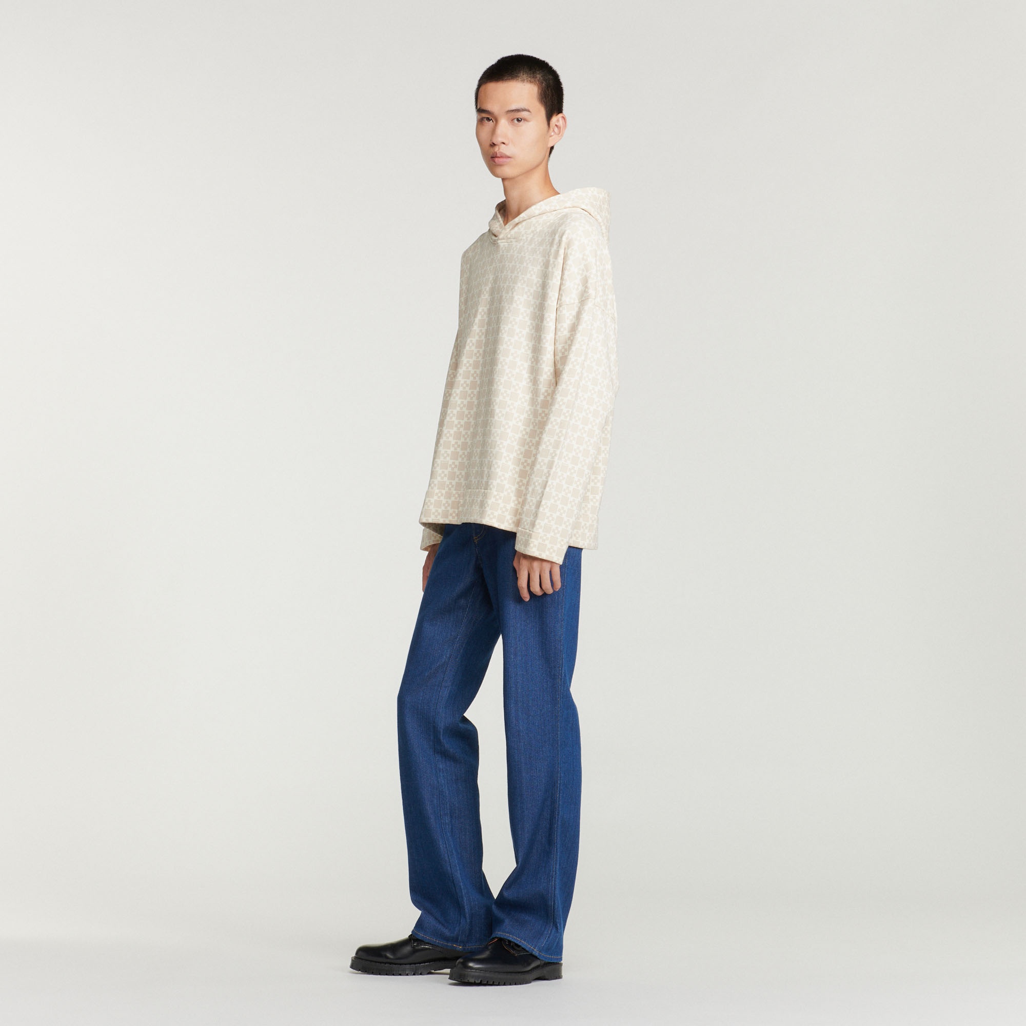 Square cross hoodie - 7