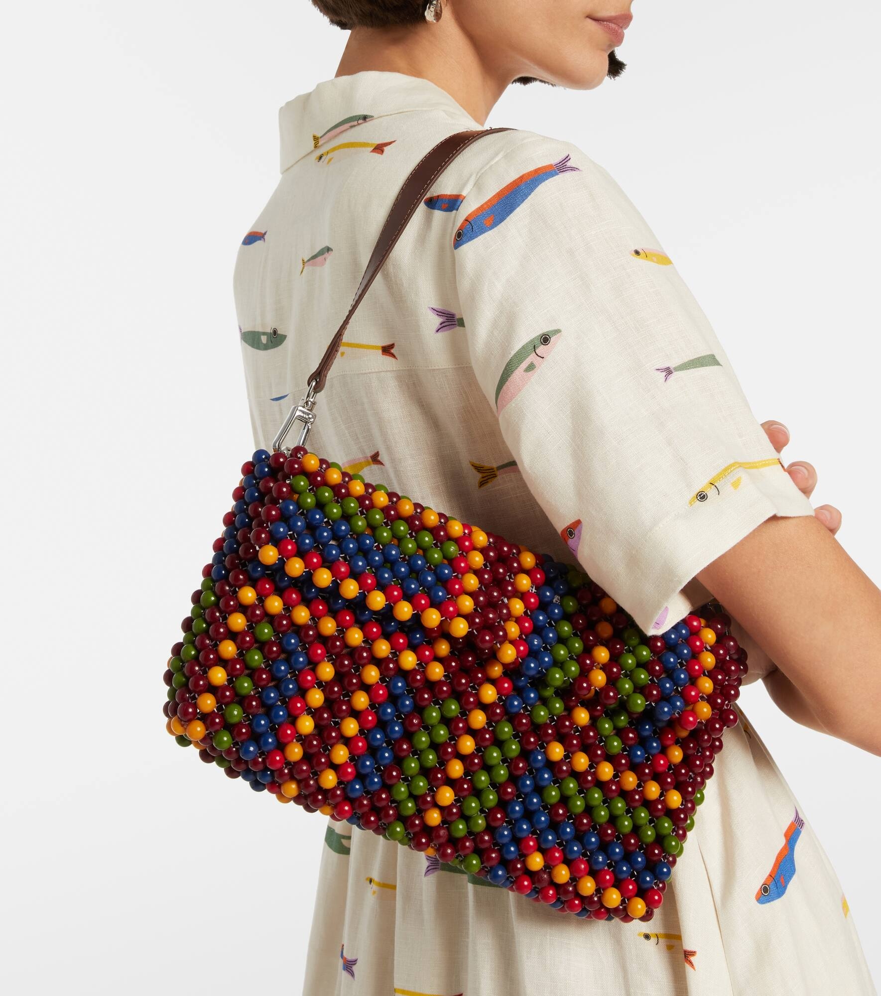 Timmy Small beaded shoulder bag - 2