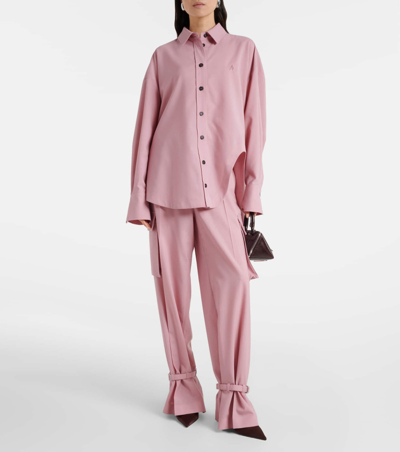 THE ATTICO Belted cargo pants outlook