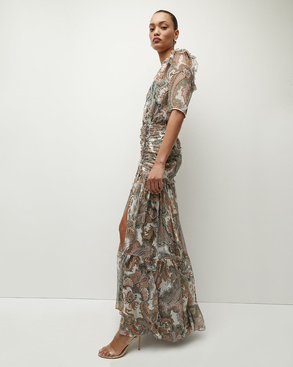 MICK SILK DRESS - 4