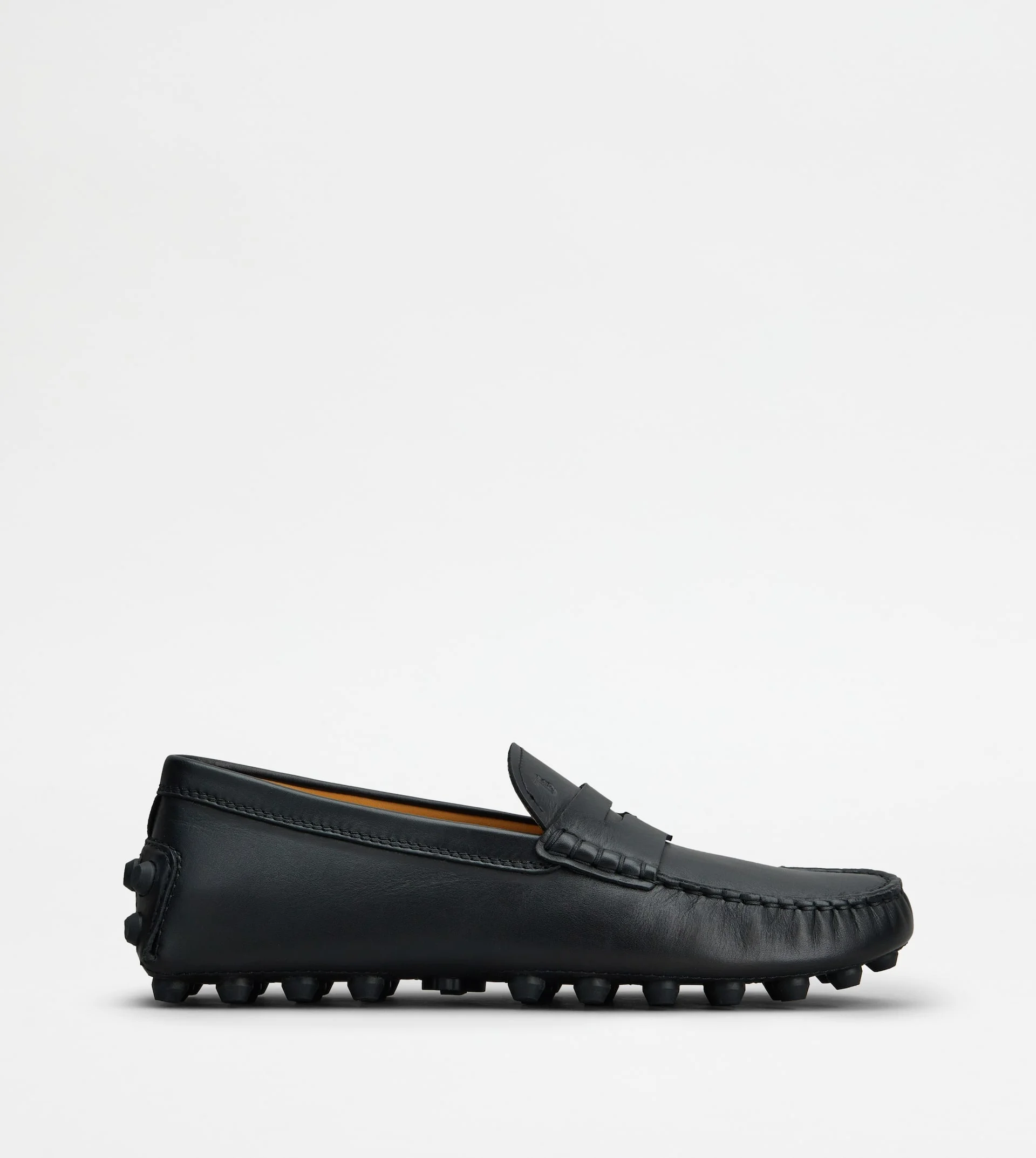 TOD'S GOMMINO BUBBLE IN LEATHER - BLACK - 1