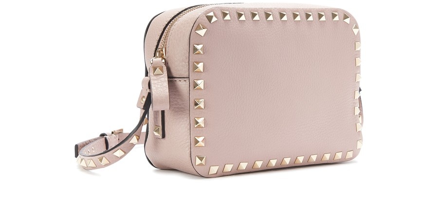 Small Rockstud calfskin crossbody bag - 3