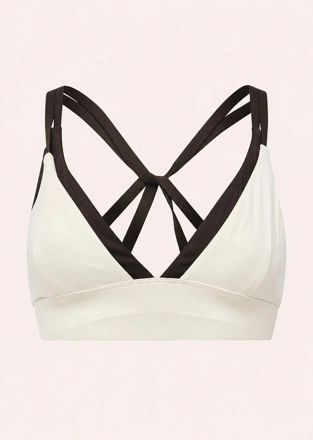 ACTIVATE SPORTS BRA IN COFFEE - 1