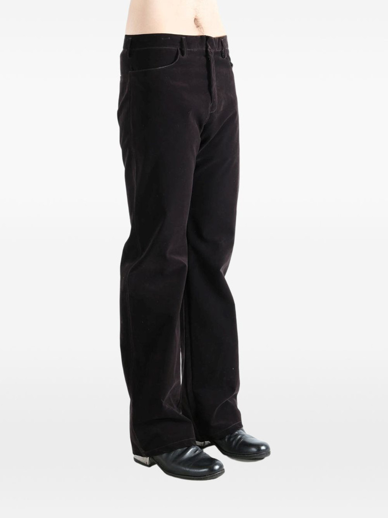 Sol velvet panelled trousers 3