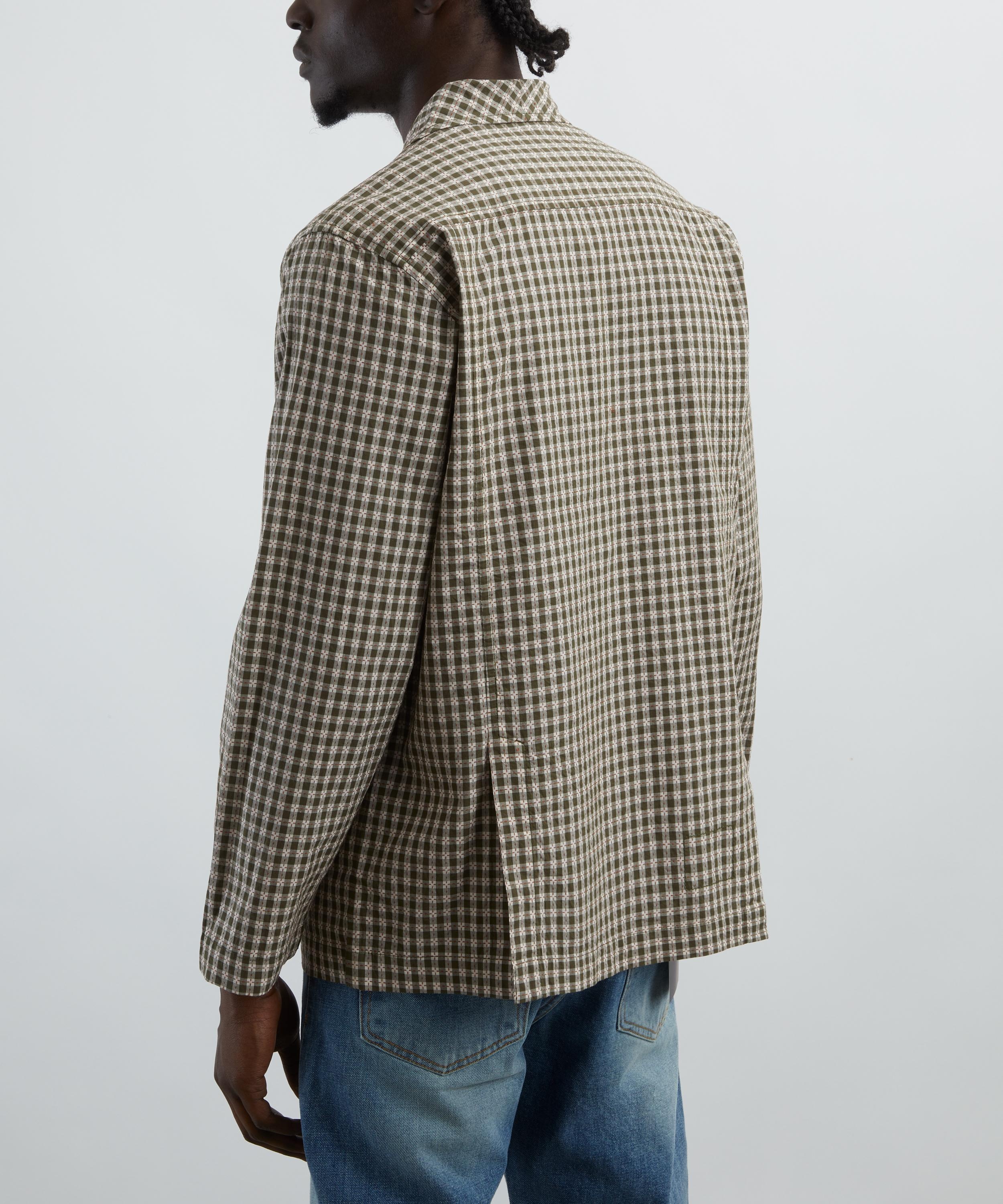 Olive Dobby Check Cancun Jacket - 4