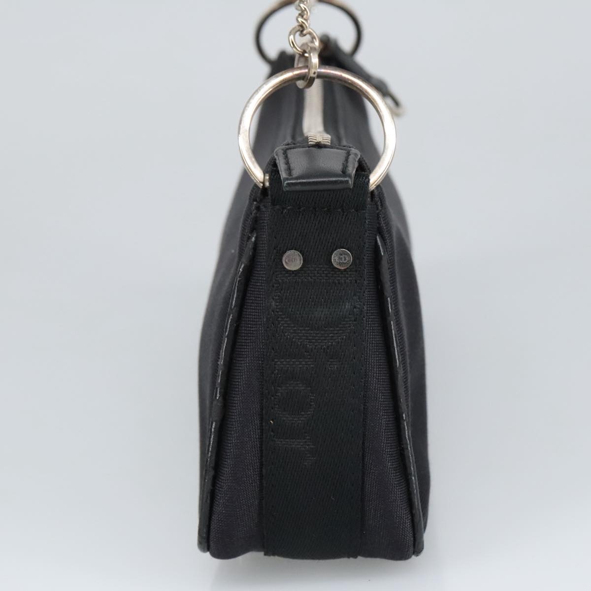 DIOR Hand Bag Canvas Black - 4
