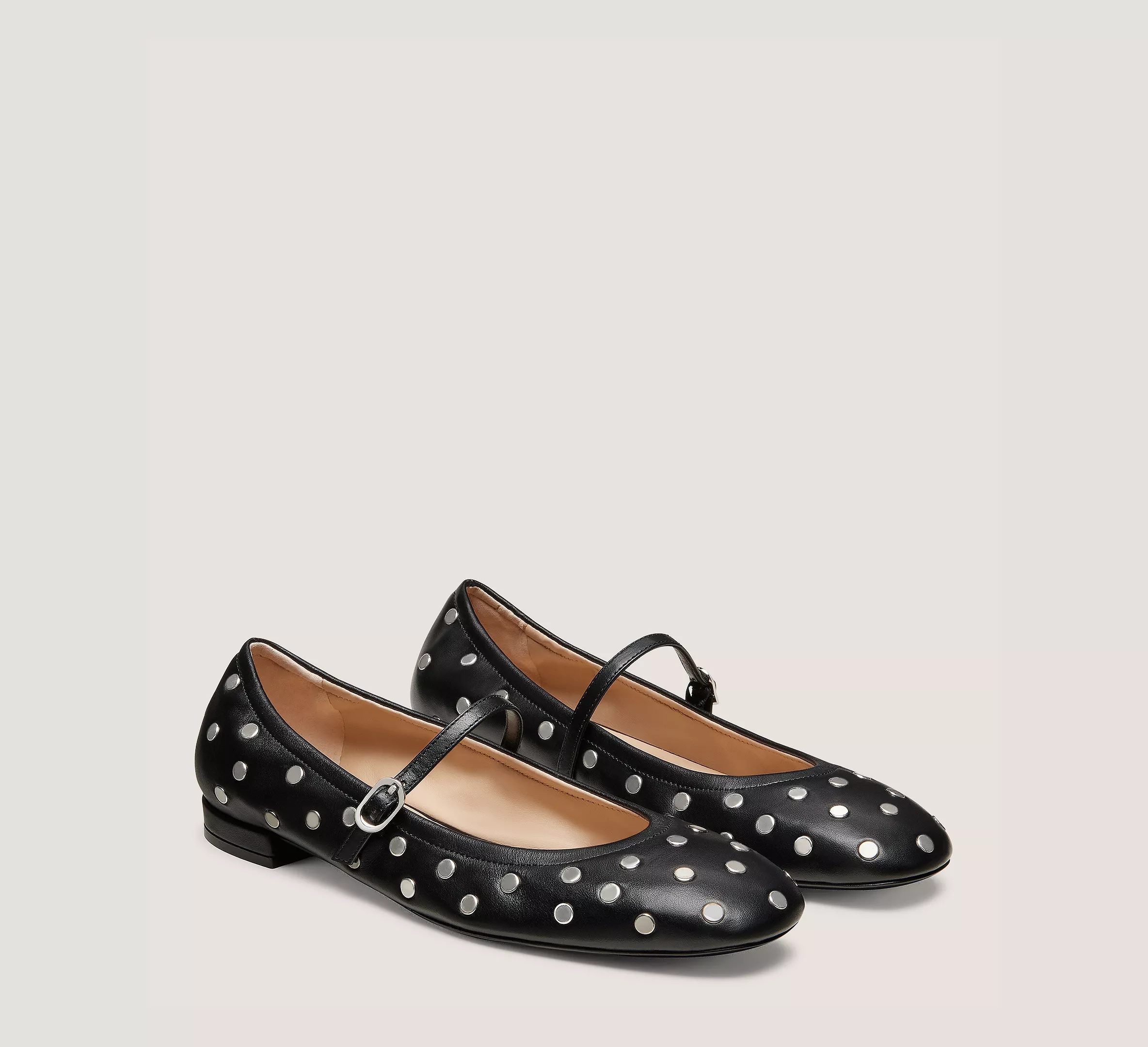 CLARIS STUD BALLET FLAT - 2