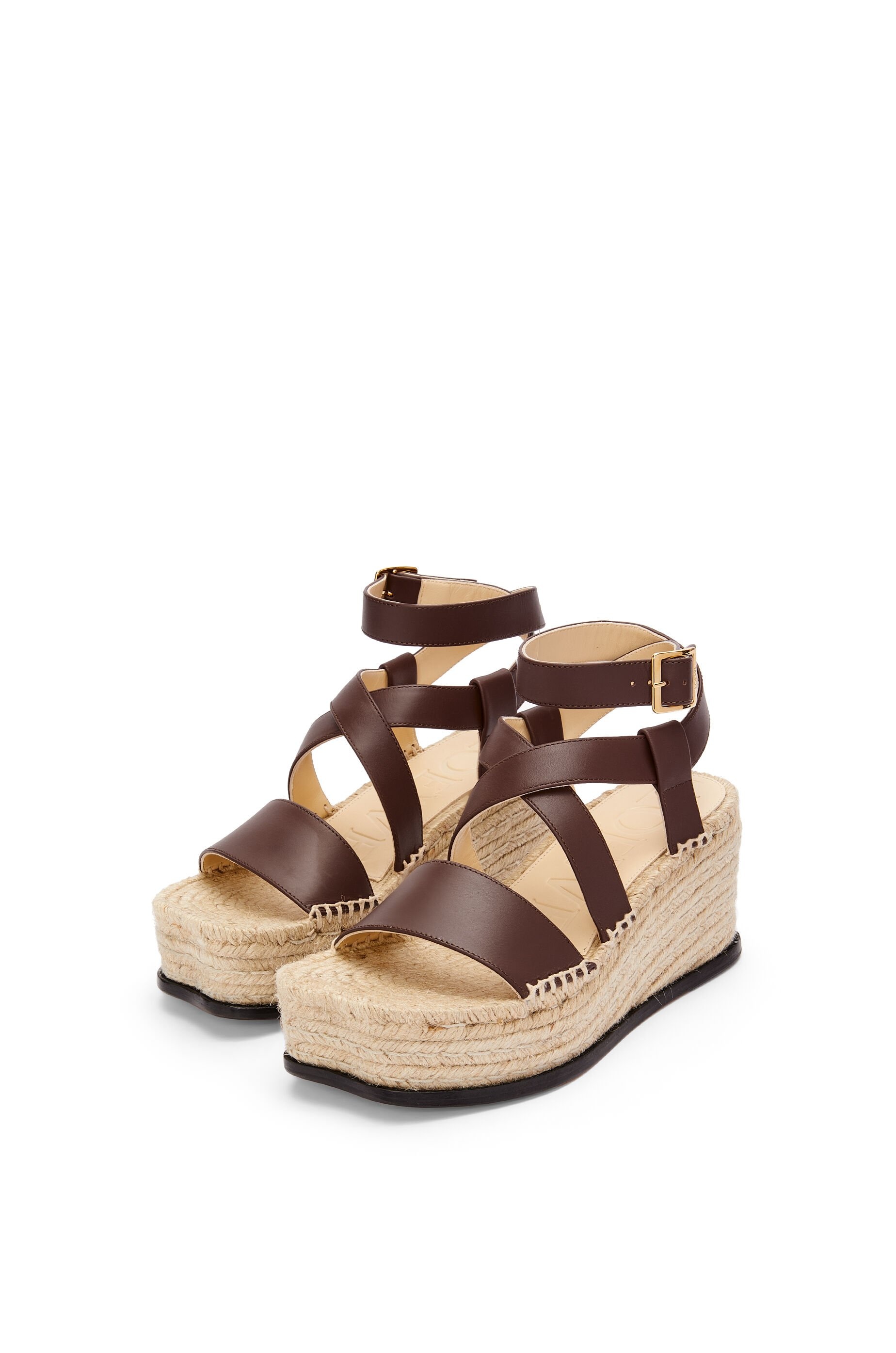 Petal espadrille sandal in calfskin - 3