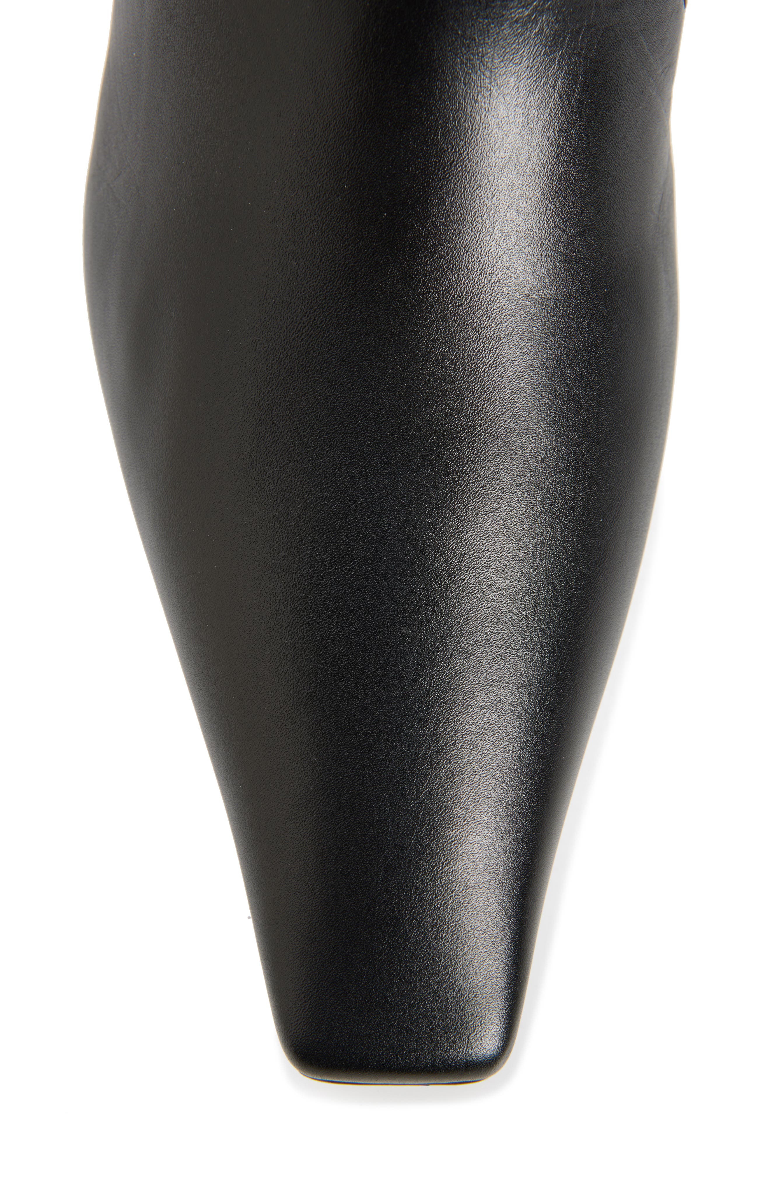 Brunello Cucinelli Kitten Heel Tall Boot in C101 Nero at Nordstrom - 5