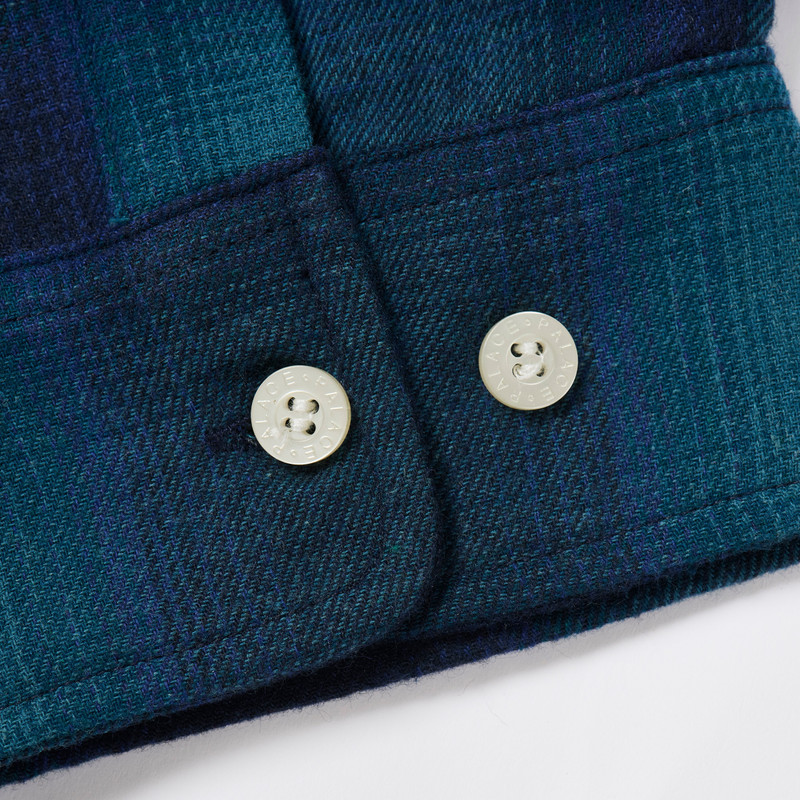 PATCHY FLANNEL SHIRT BLUE 5