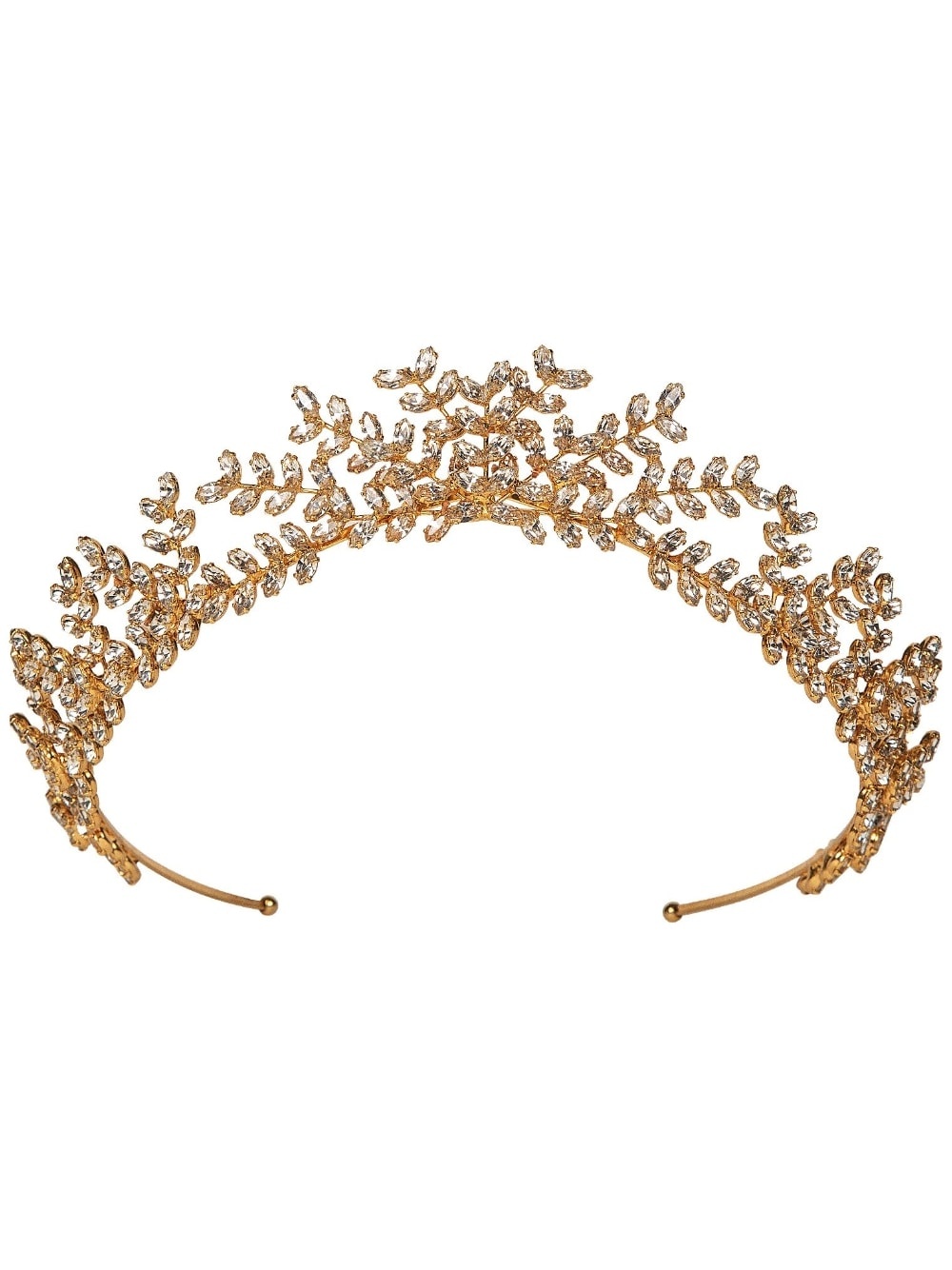 Mignonette crystal-embellished tiara - 1