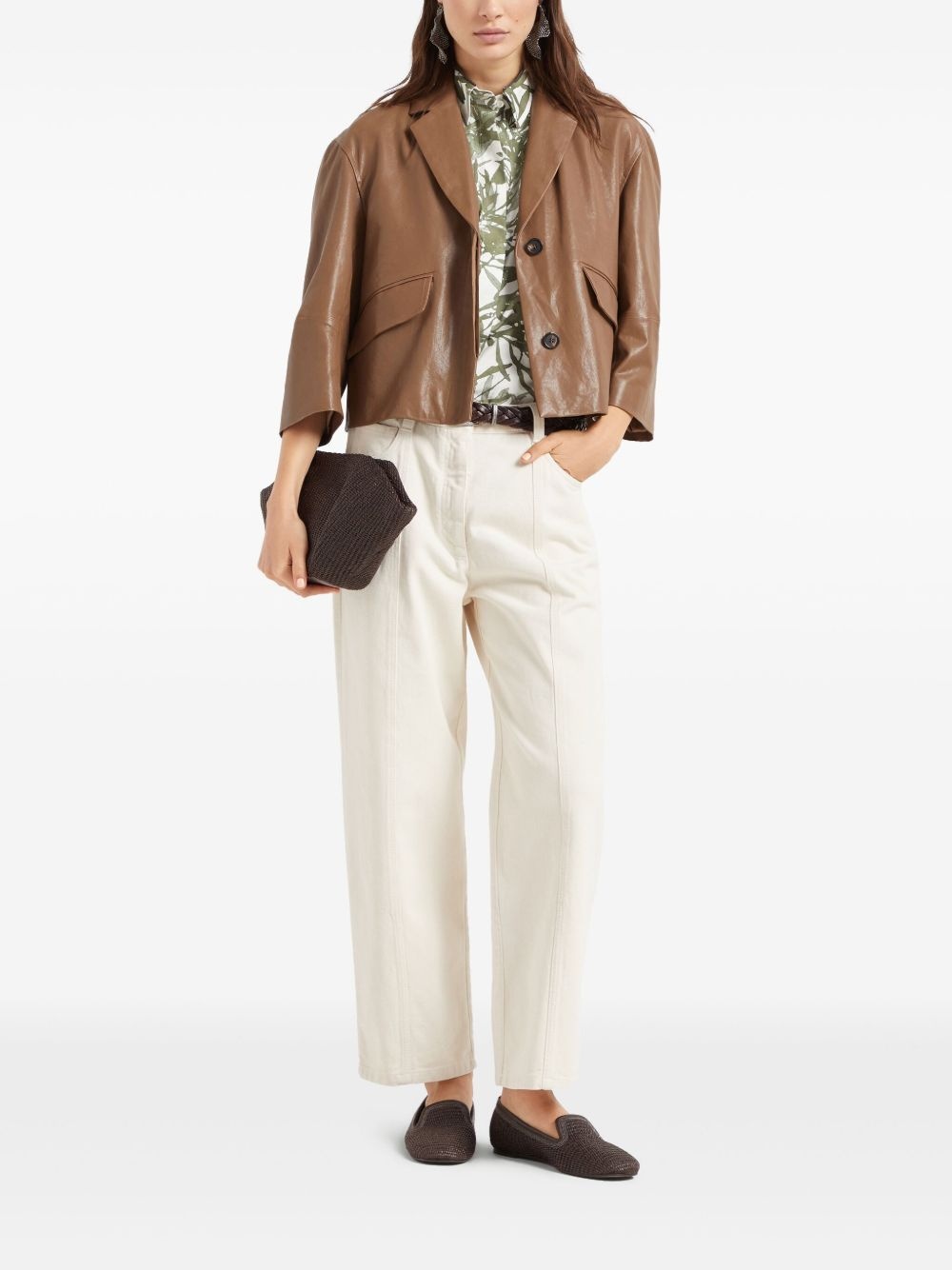 cropped trousers - 2