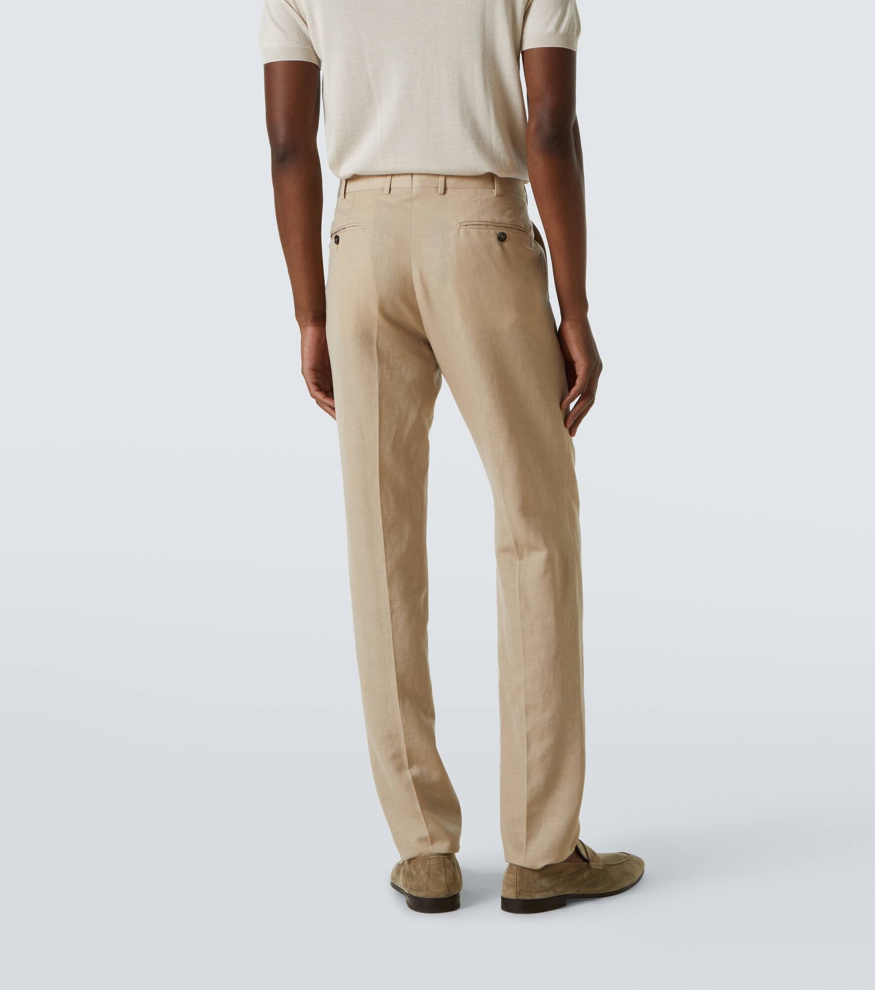 Trofeo wool and linen suit - 6