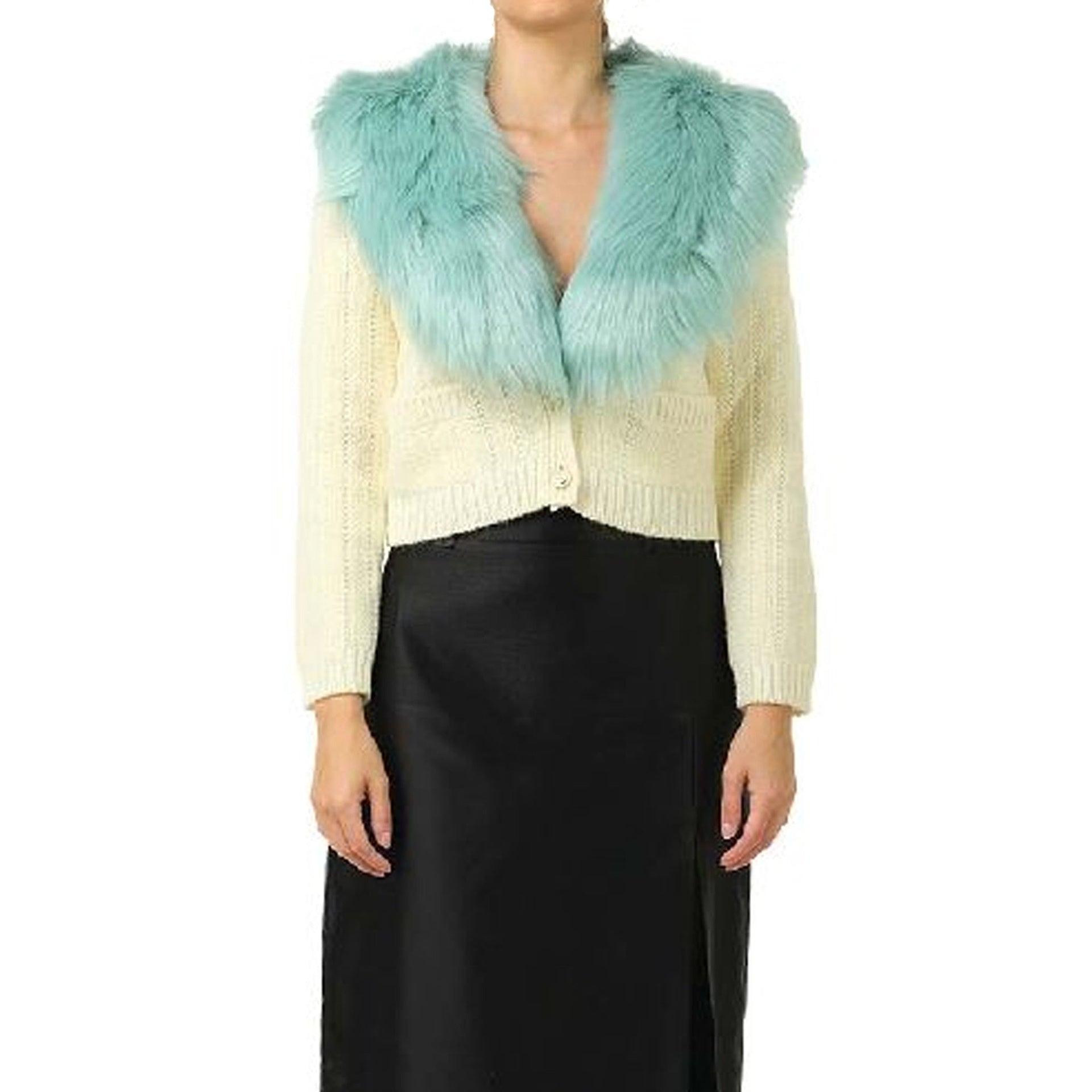 Gucci Wool And Cashmere Cardigan Women - 2