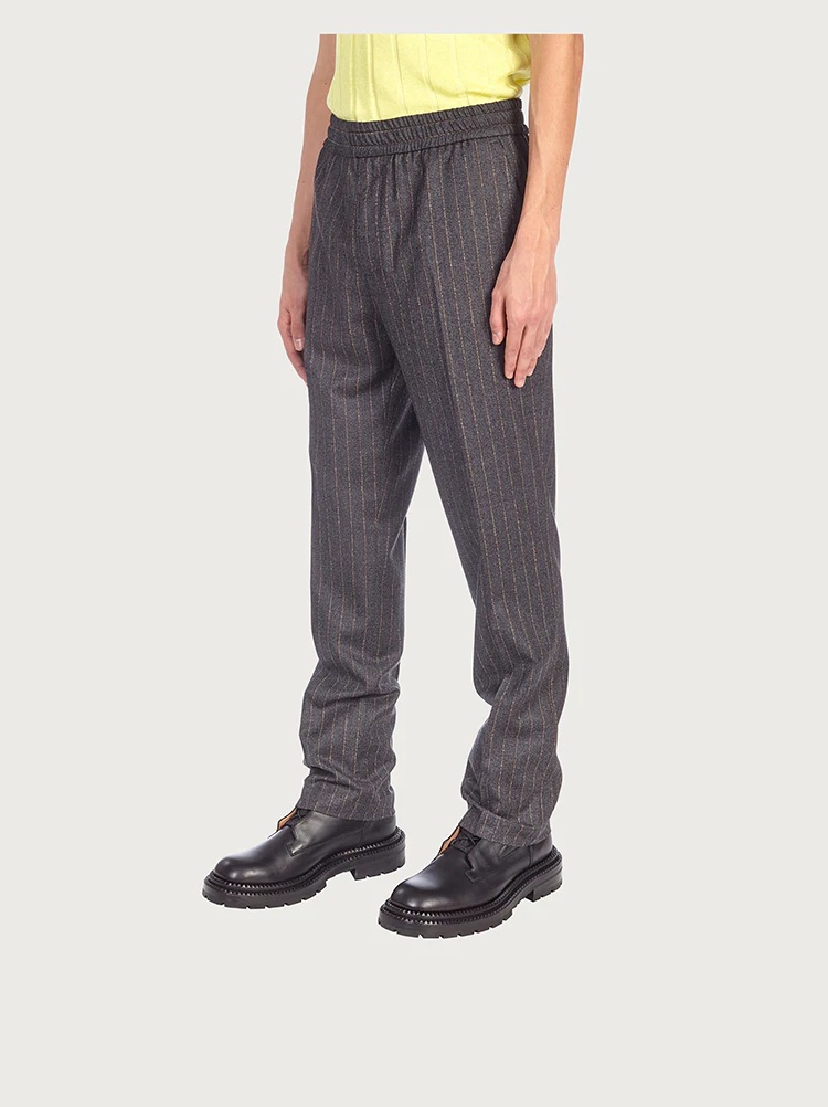 RELAXED DRAWSTRING PANTS - 5