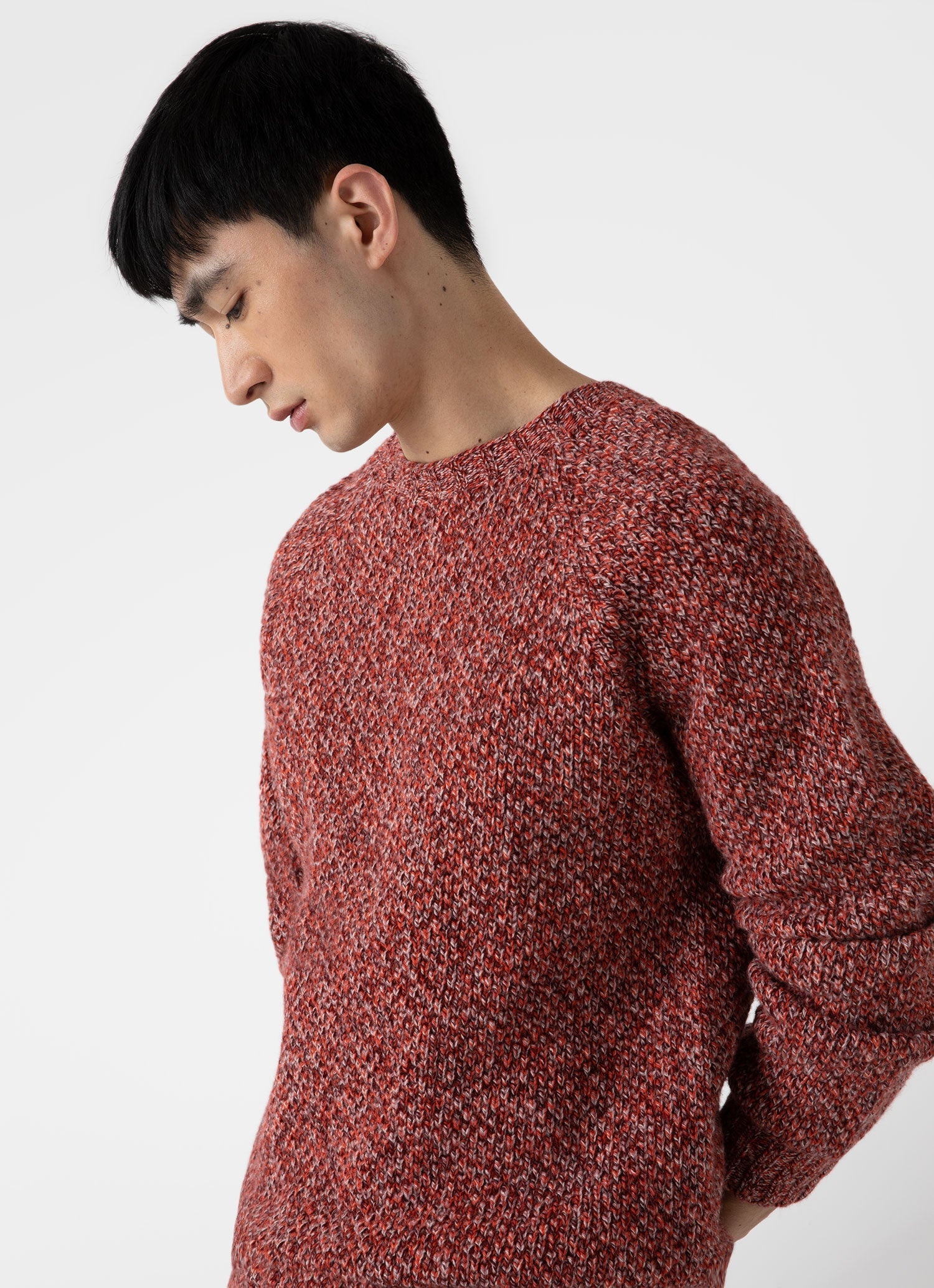 Lambswool Textured Jumper - 5