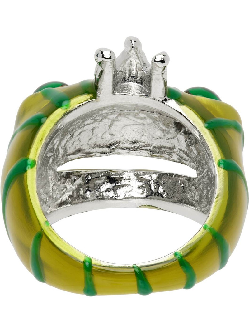 Collina Strada Khaki Frog Prince Ring outlook