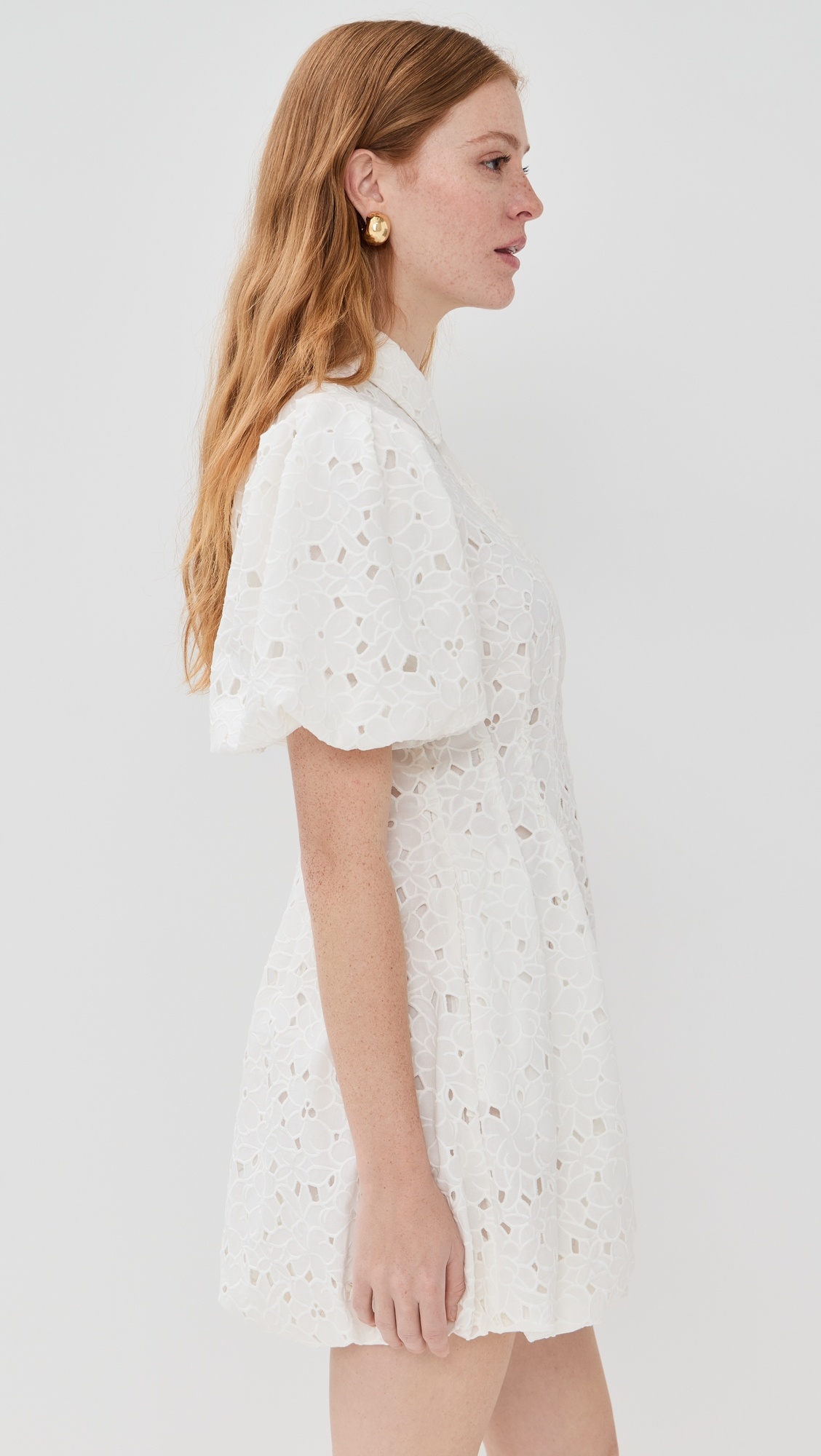 Cleo Balloon Pintuck Mini Dress - 3