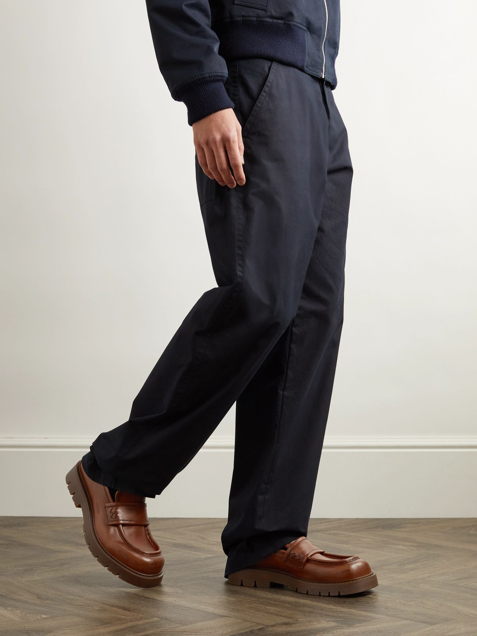 Haddock Leather Loafers Brown - 2