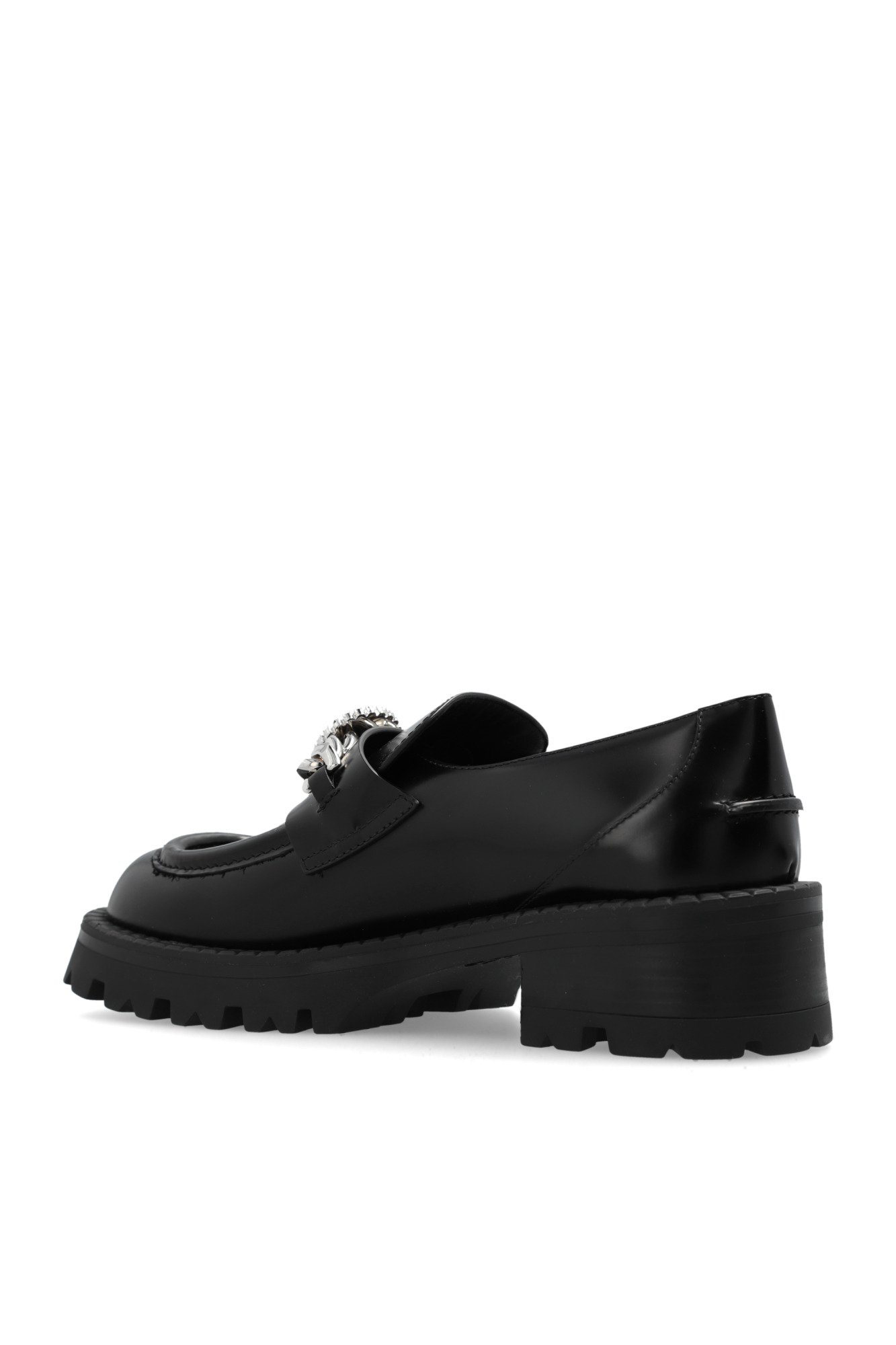 VERSACE Women Calf Leather Loafers - 3