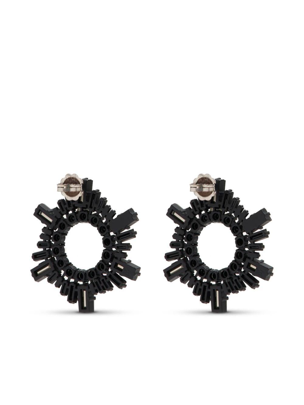 Begum crystal-embellished earrings - 3