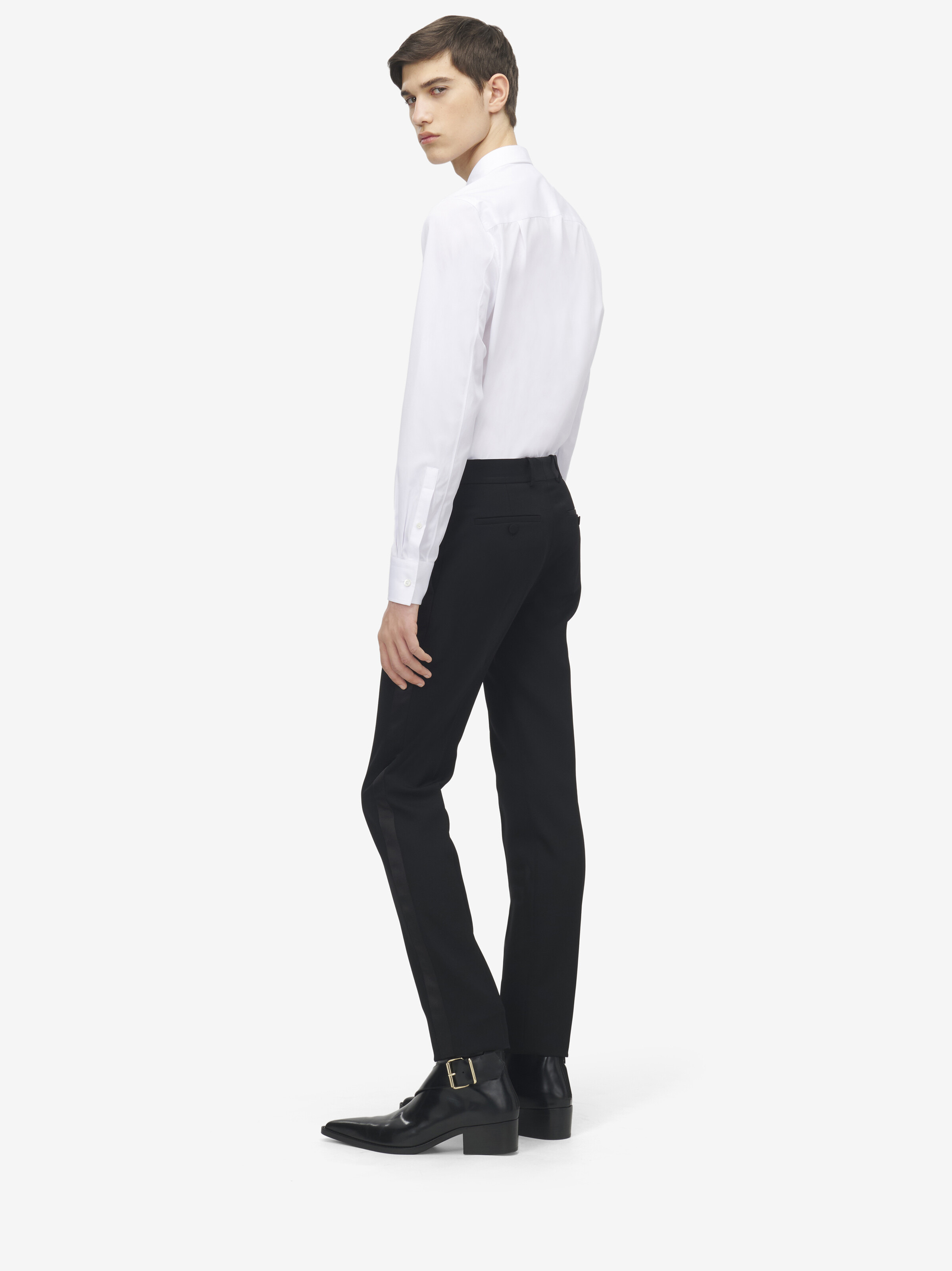 Crystal Mirror Embroidery Shirt - 5